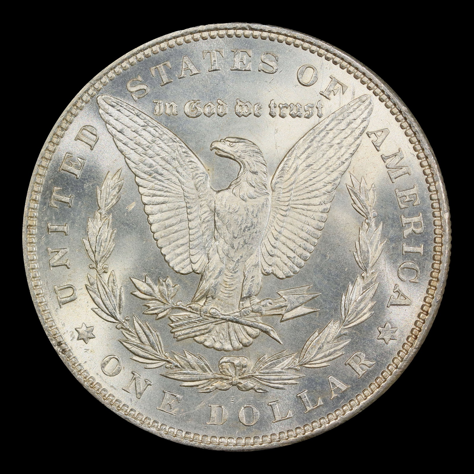 1879-p Morgan Dollar $1 Grades ms64+ - 3
