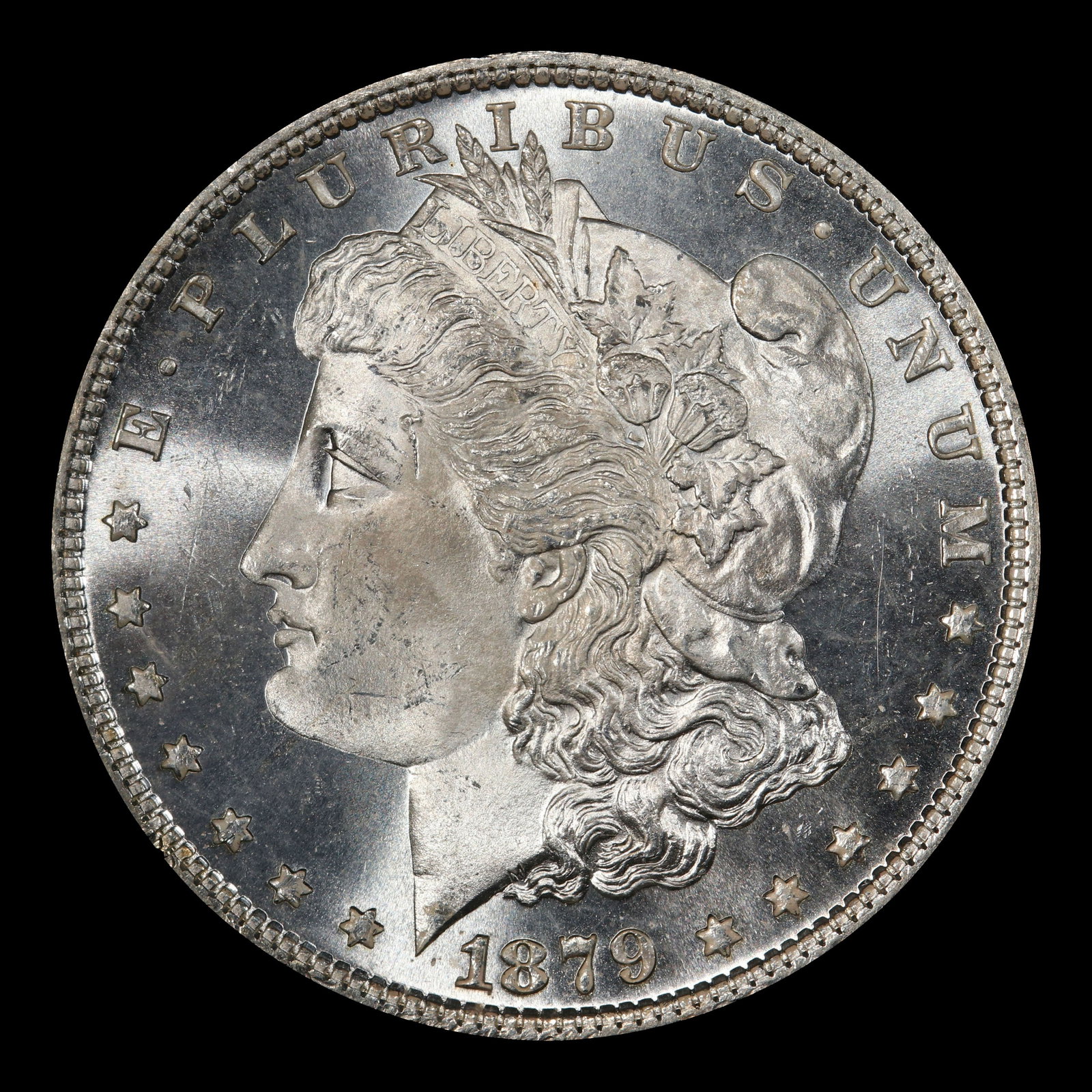 1879-p Morgan Dollar $1 Grades ms65 - 2