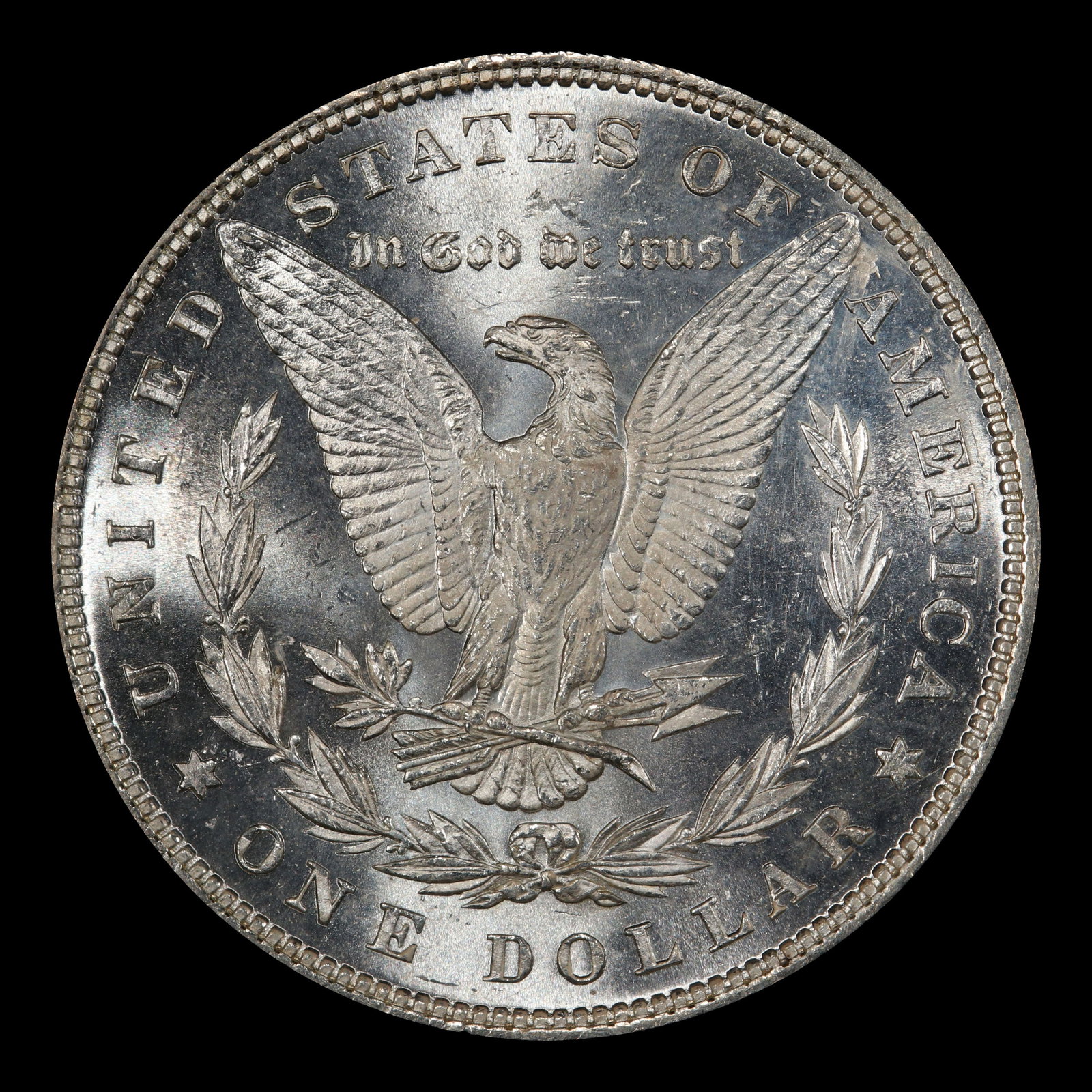 1879-p Morgan Dollar $1 Grades ms65 - 3