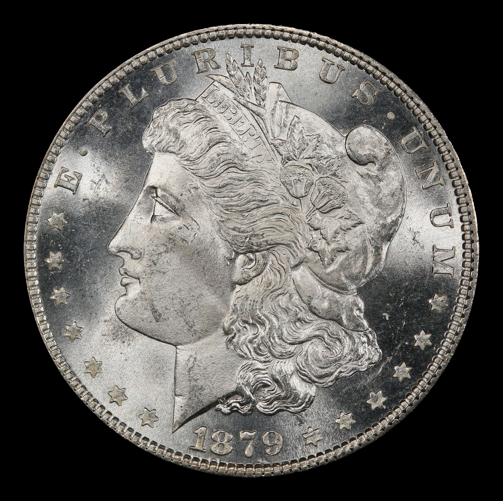 1879-p Morgan Dollar $1 Grades ms65 - 2