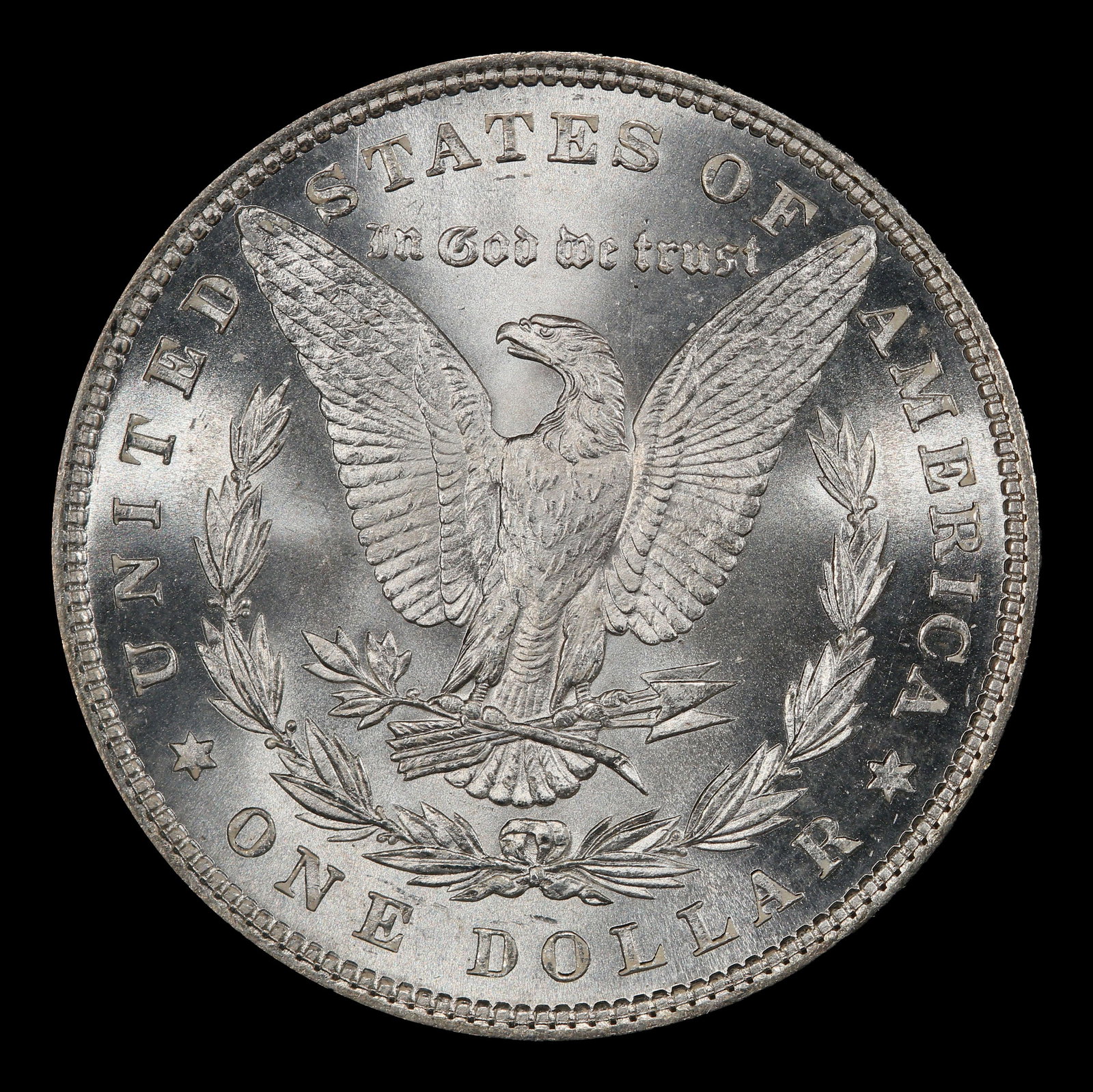1879-p Morgan Dollar $1 Grades ms65 - 3