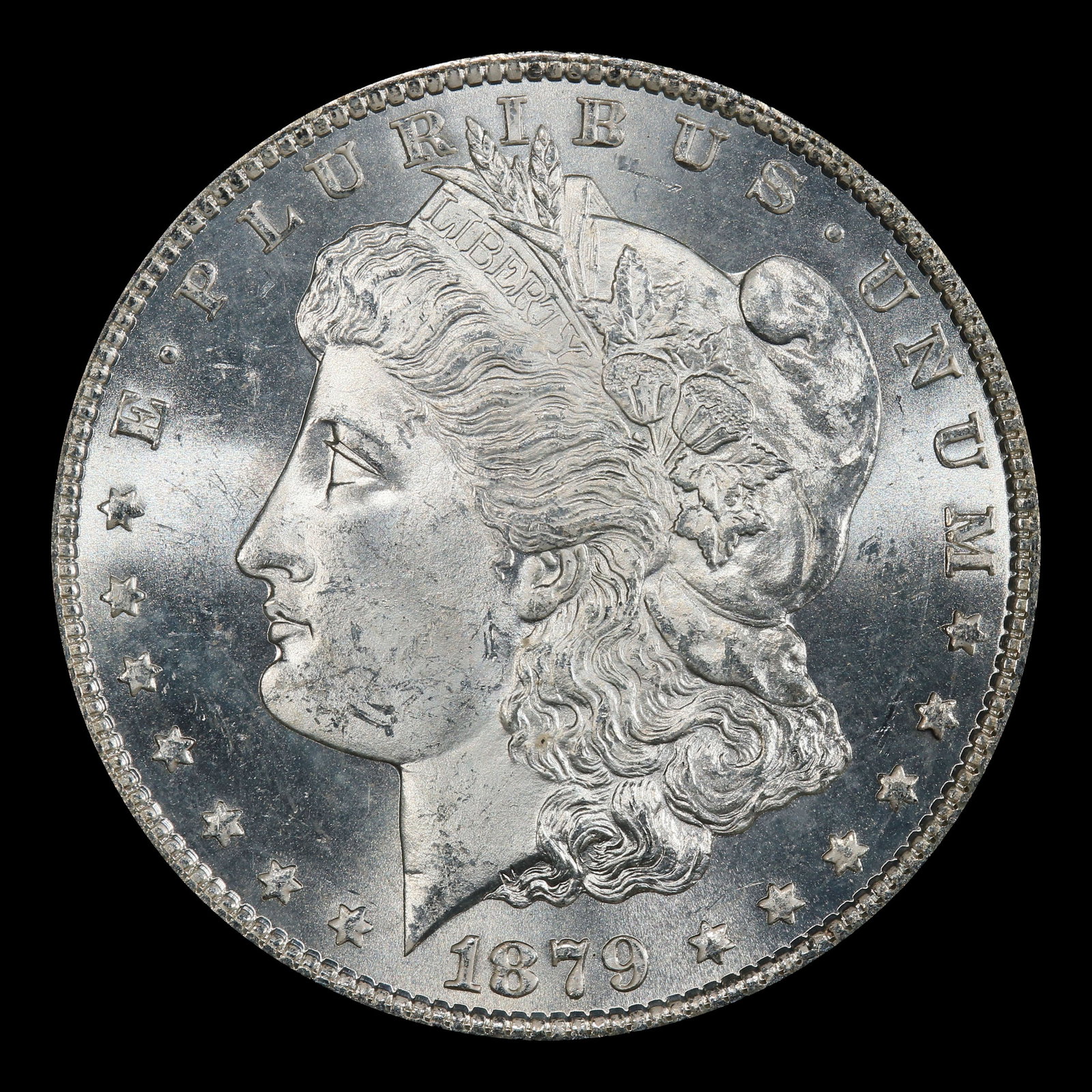 1879-s Morgan Dollar $1 Grades ms63+ - 2