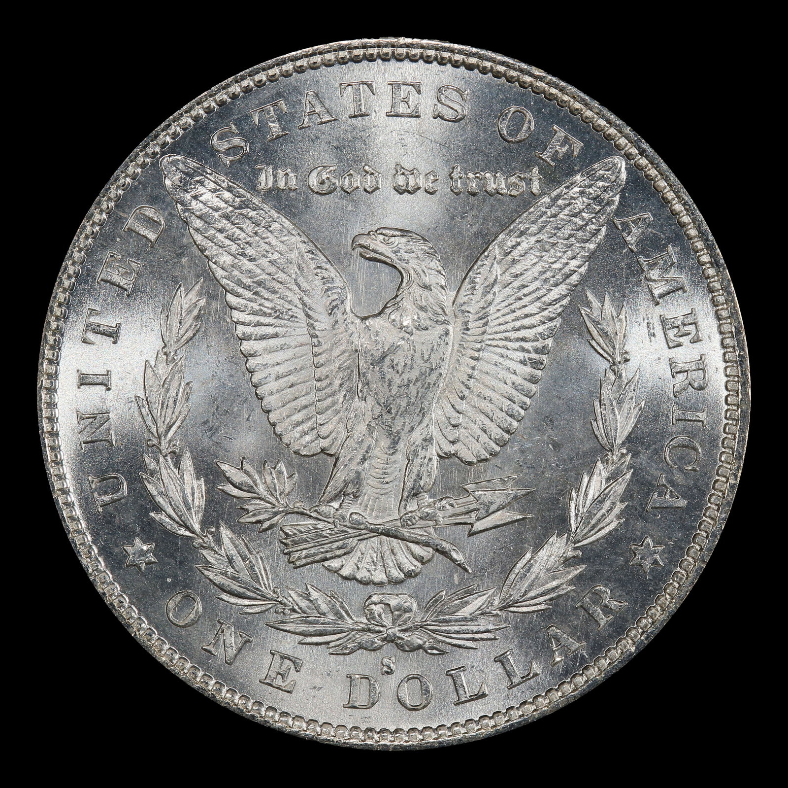 1879-s Morgan Dollar $1 Grades ms63+ - 3