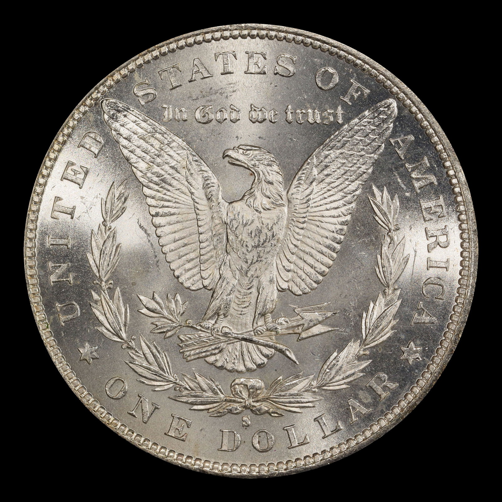 1879-s Morgan Dollar $1 Grades ms63+ - 3