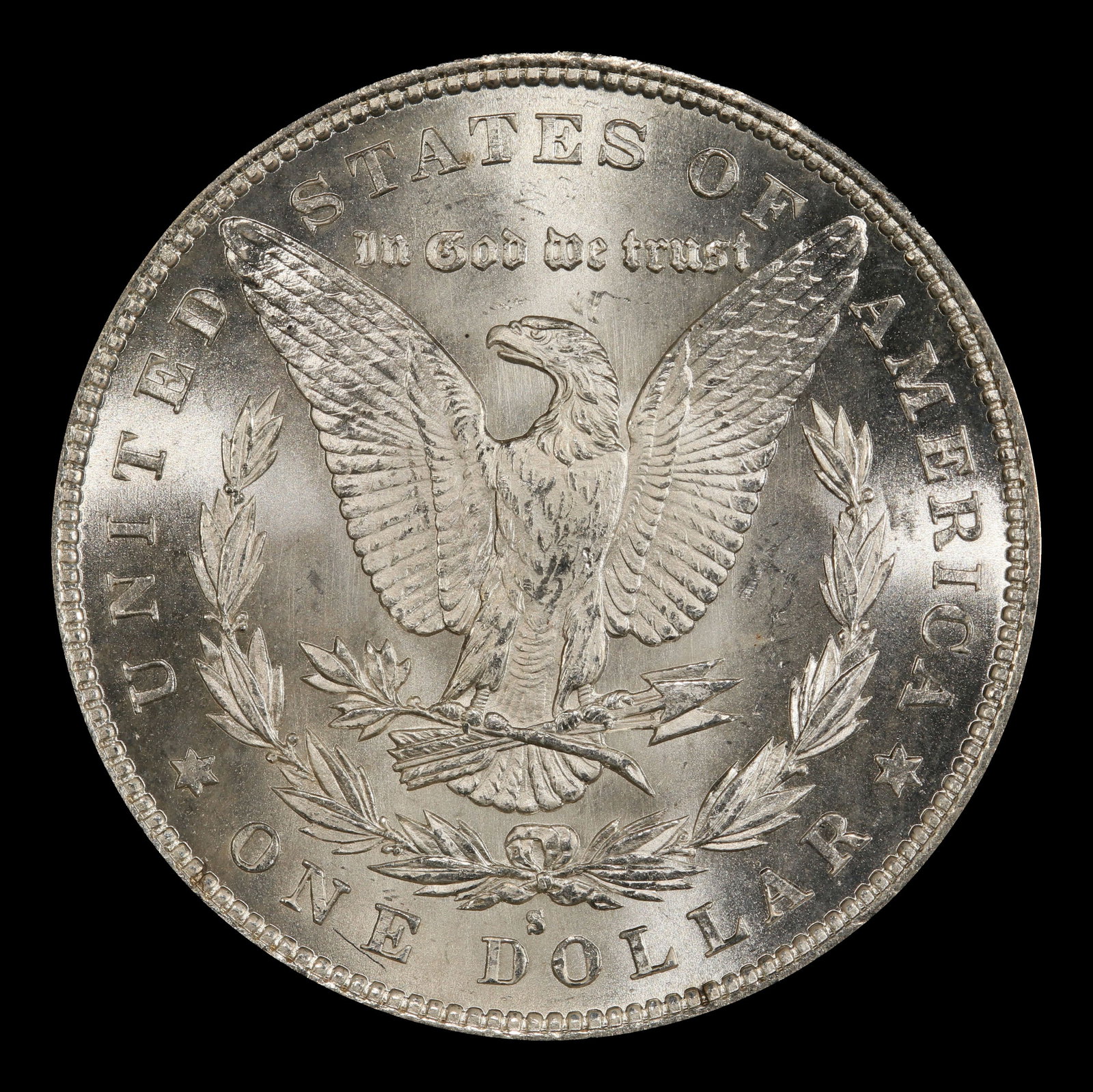 1879-s Morgan Dollar $1 Grades ms64 - 3