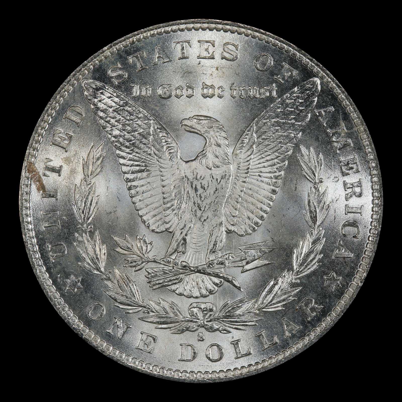 1879-s Morgan Dollar $1 Grades ms65 - 3