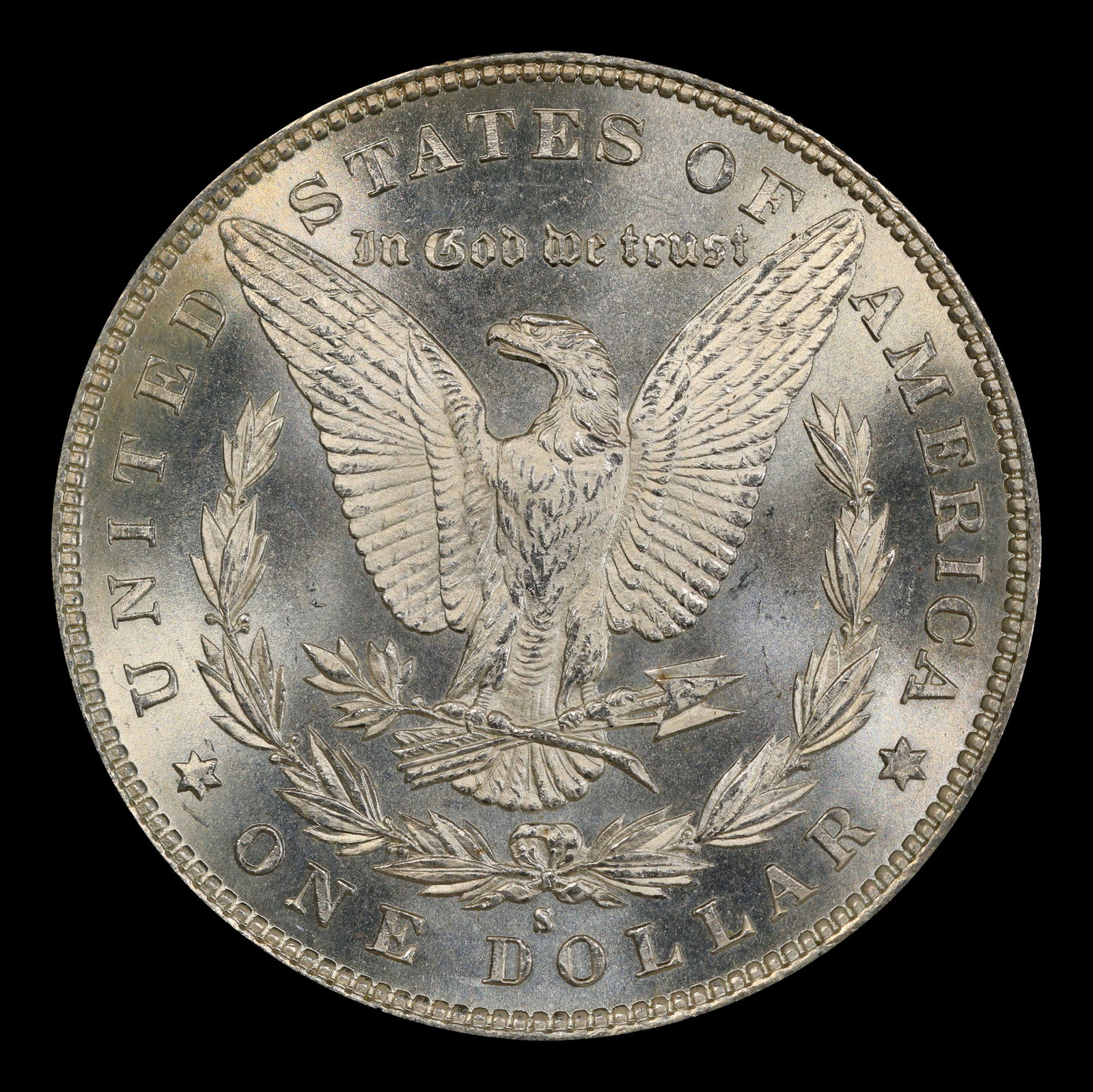 1879-s Morgan Dollar $1 Grades ms65 - 3