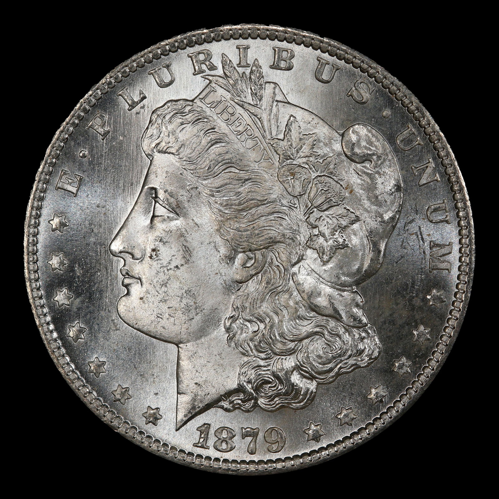 1879-s Morgan Dollar $1 Grades ms65+ - 2