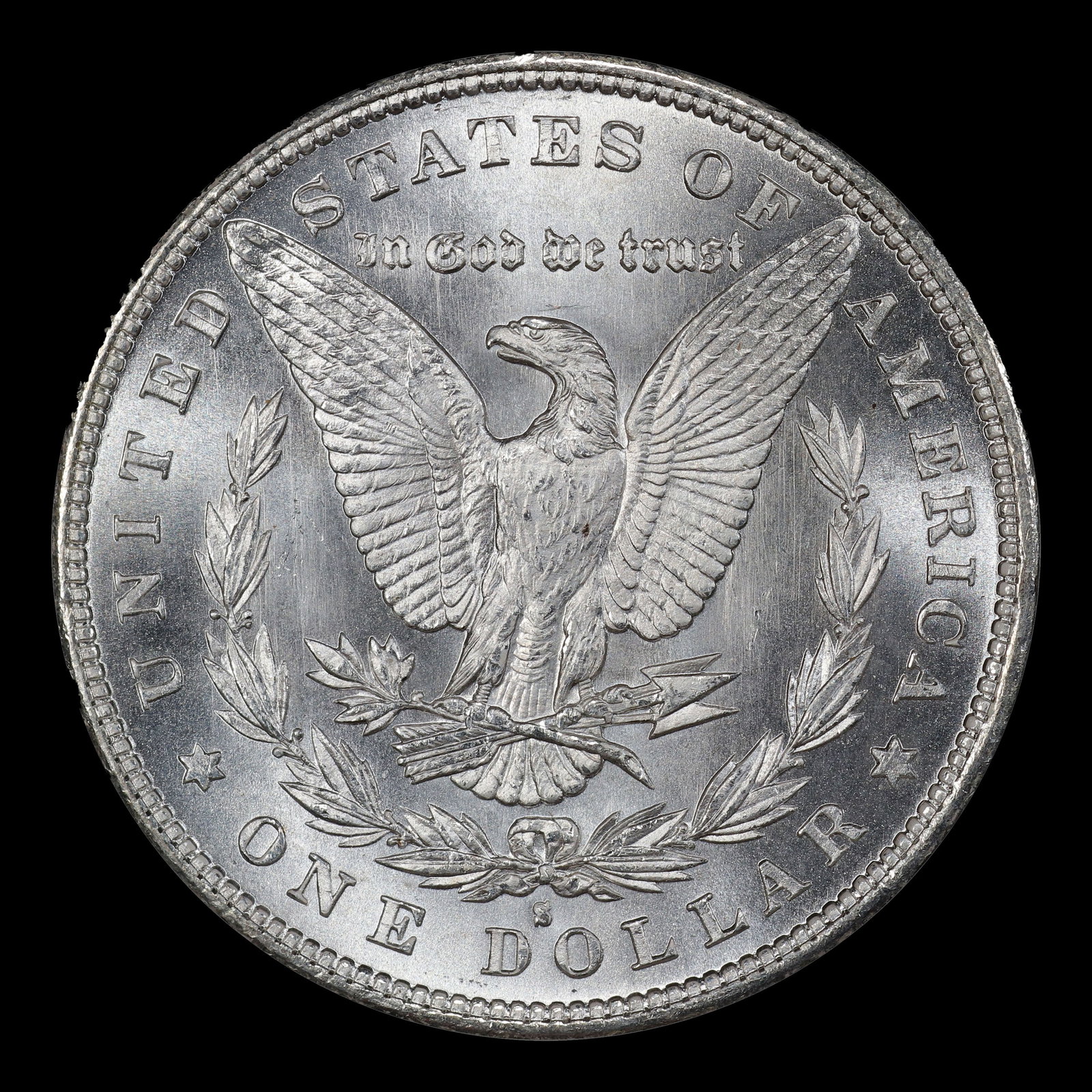 1879-s Morgan Dollar $1 ms66+ SEGS - 3