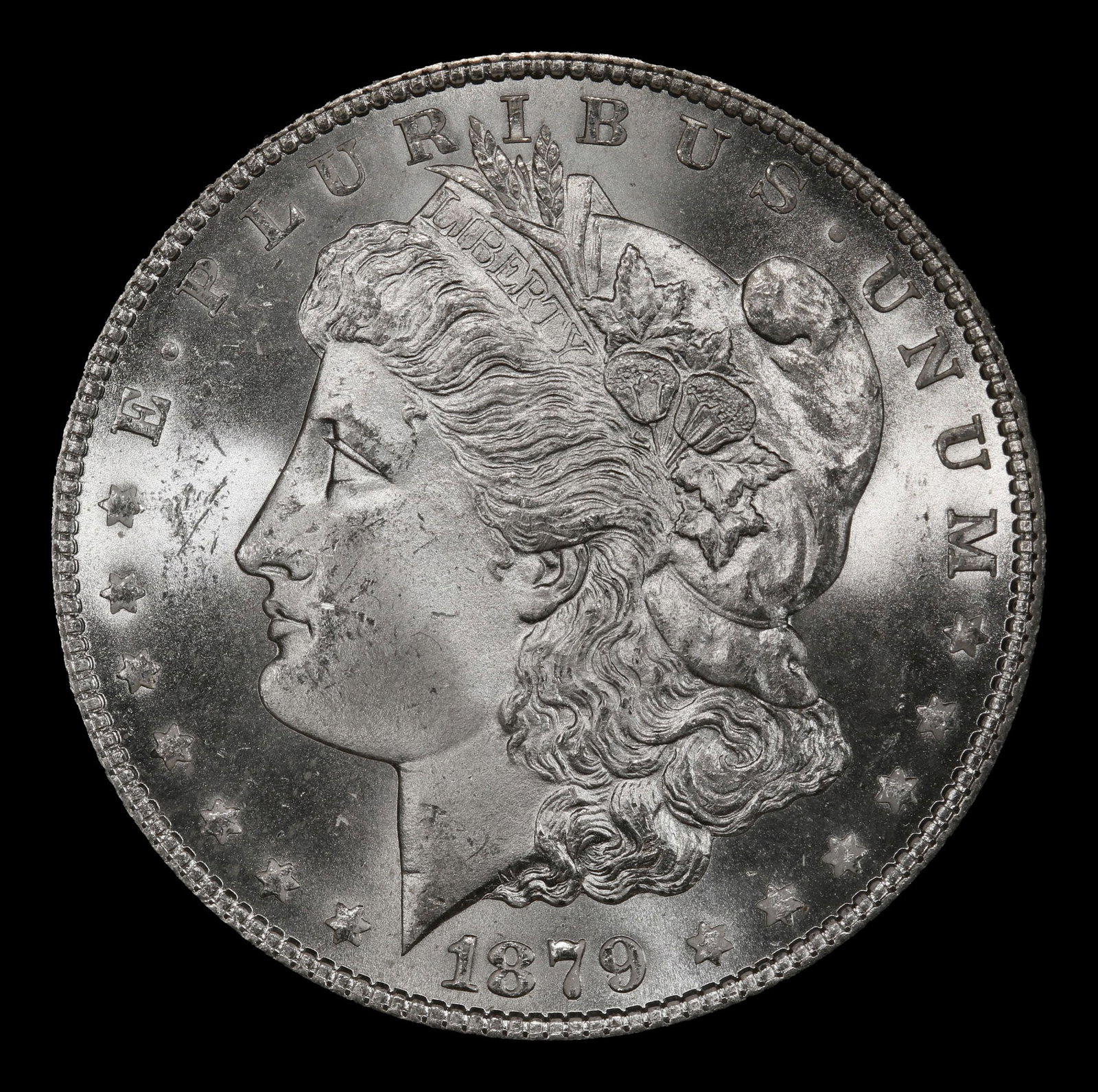 1879-s Rev '78 Top 100 Morgan Dollar Near Top Pop! $1 ms65+ SEGS - 2