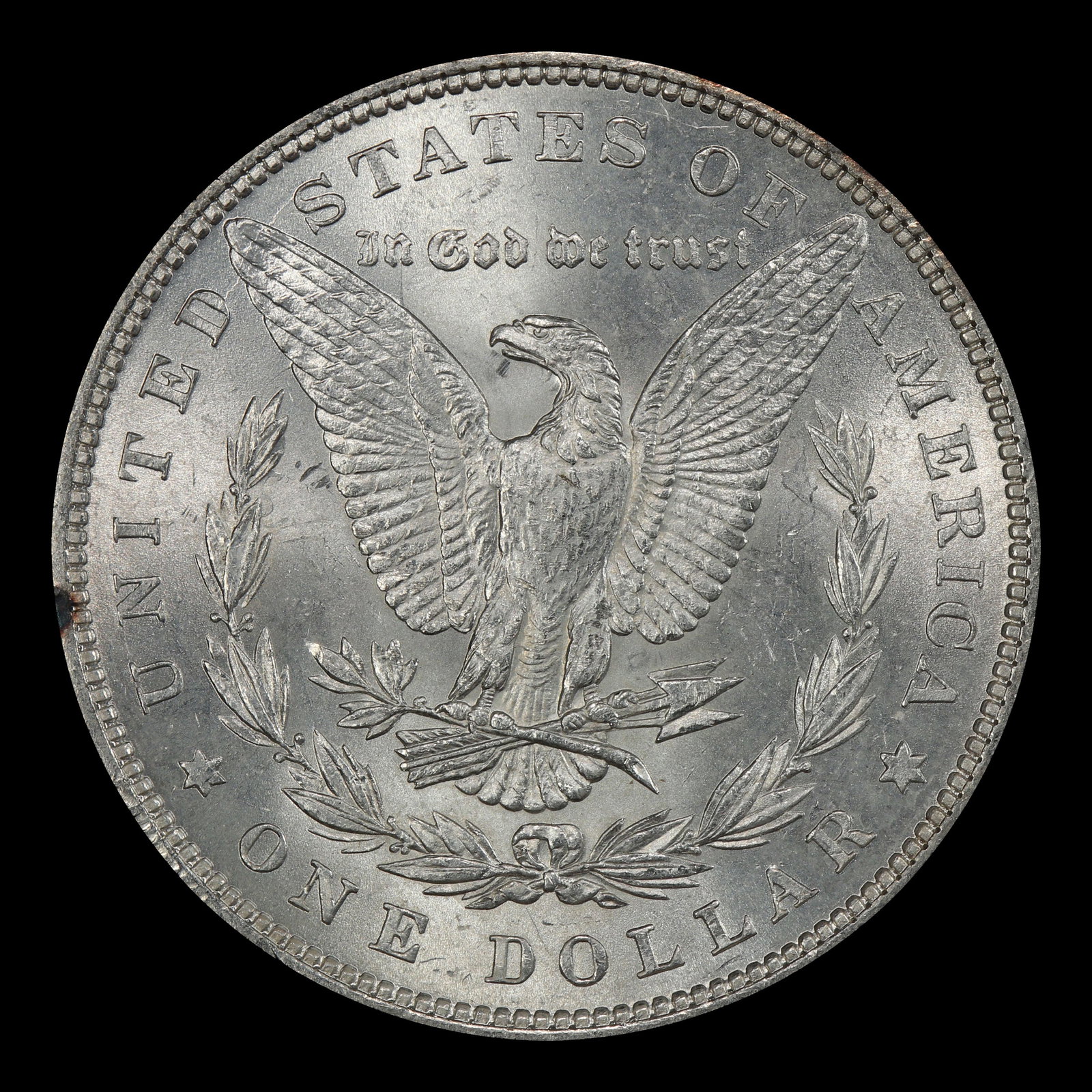 1880-p Morgan Dollar $1 Grades ms63+ - 3