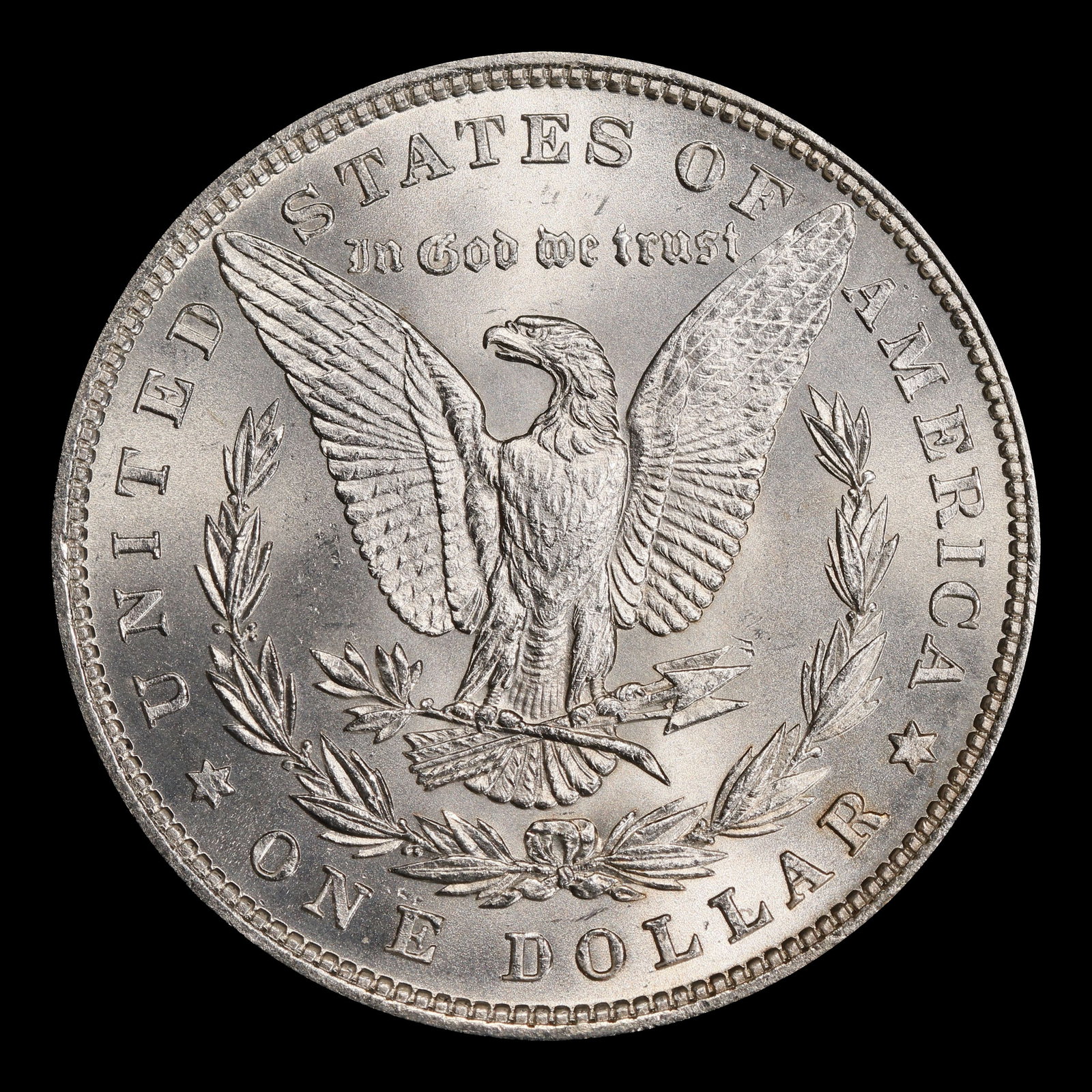 1880-p Morgan Dollar $1 Grades ms64 - 3