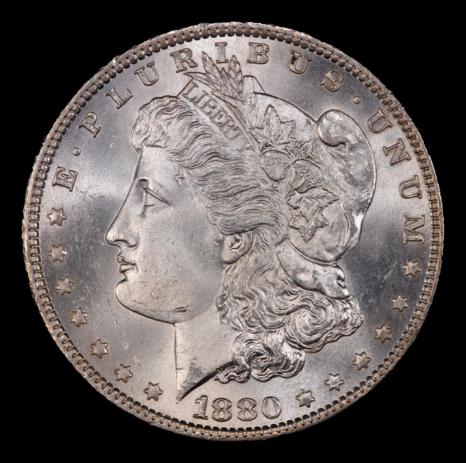 1880-p Morgan Dollar $1 ms65+ SEGS - 2