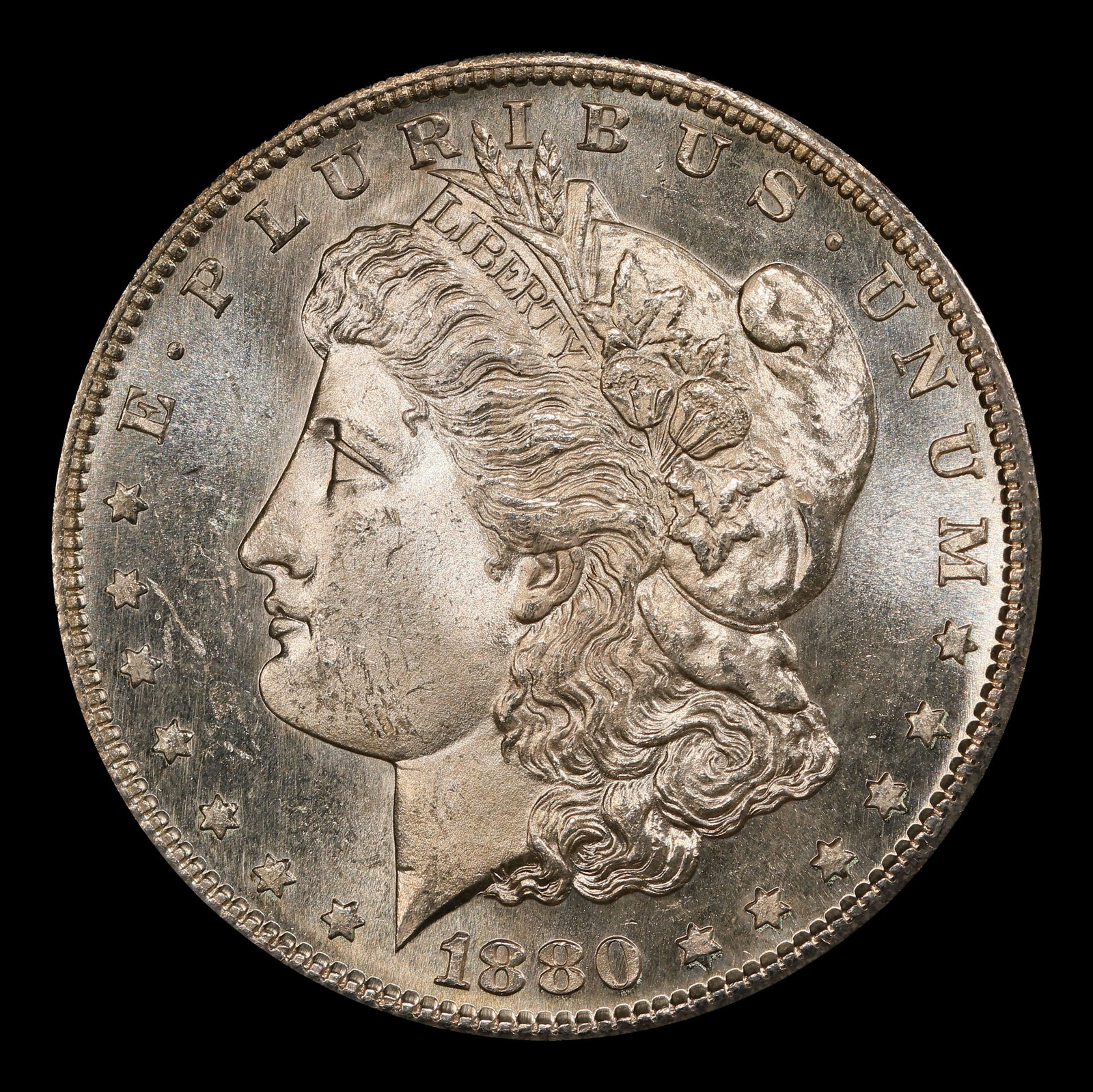 1880-s Morgan Dollar $1 Grades ms62 - 2