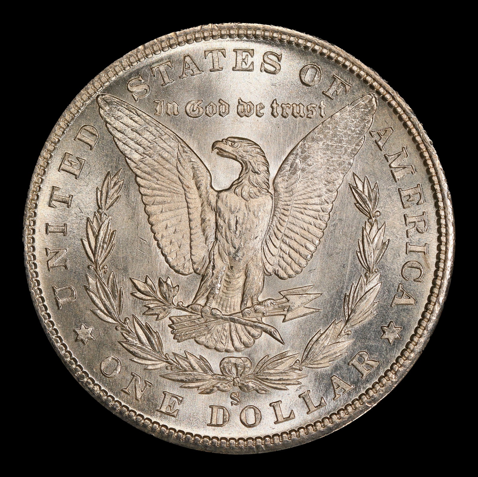 1880-s Morgan Dollar $1 Grades ms62 - 3