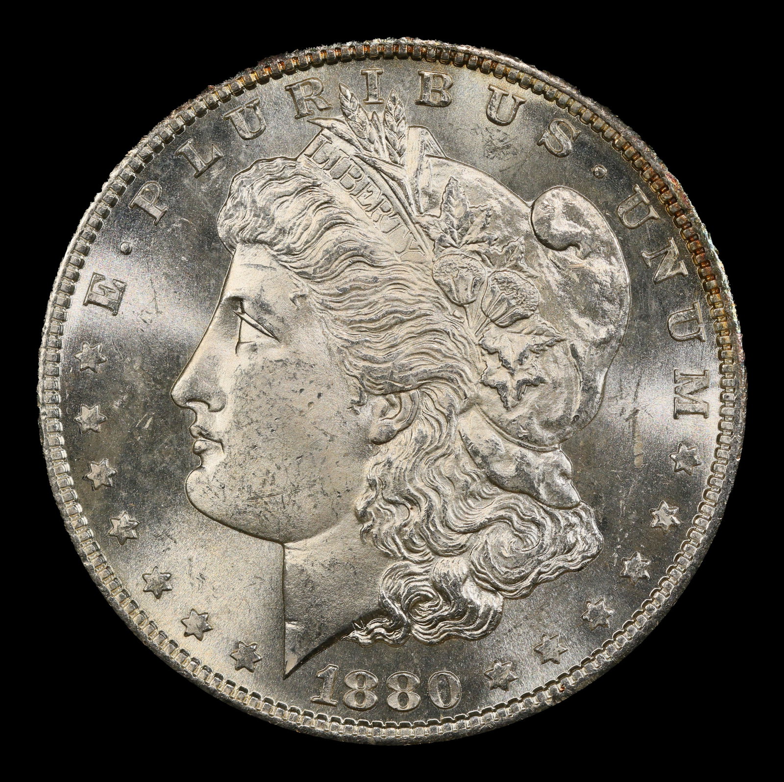 1880-s Morgan Dollar $1 Grades ms64+ - 2