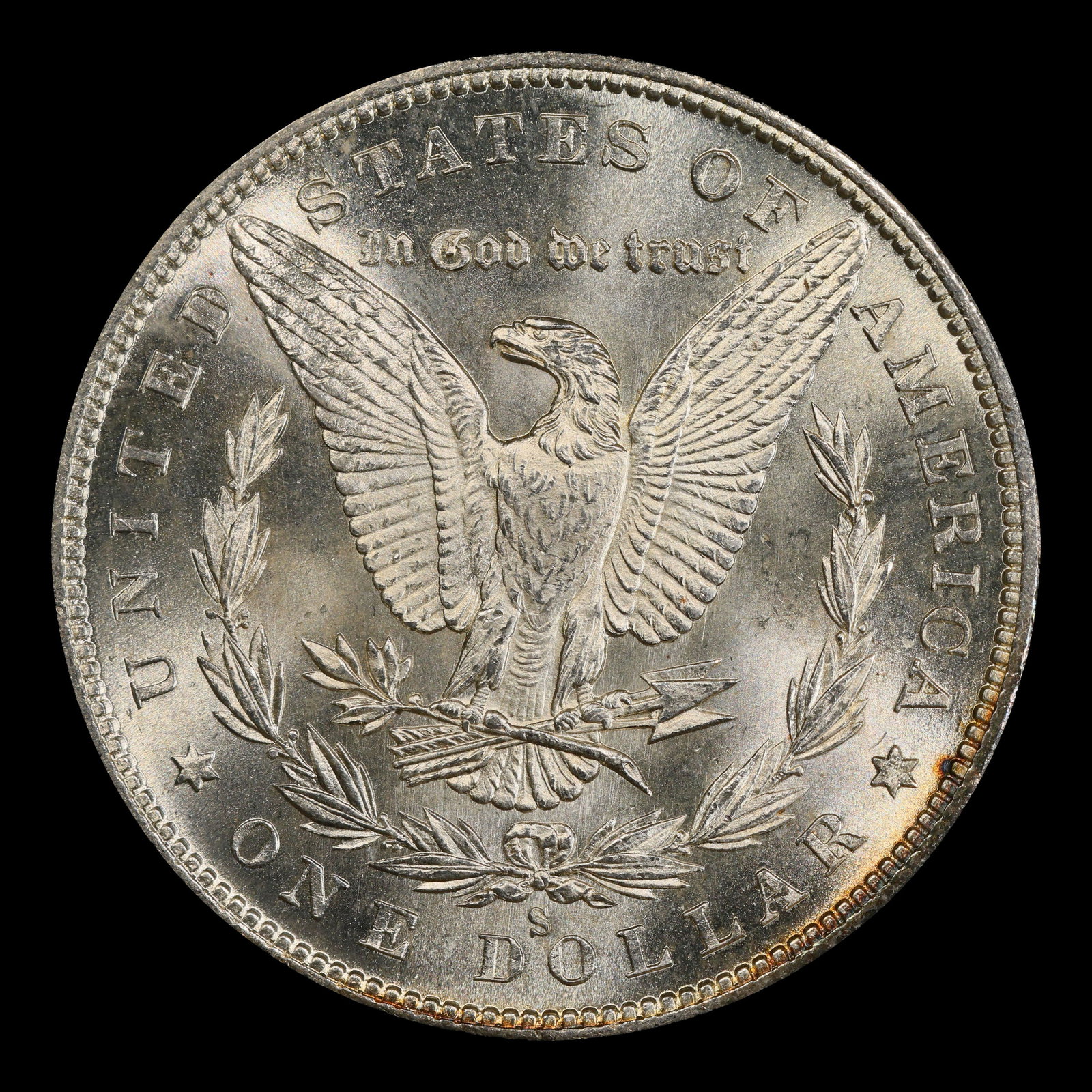 1880-s Morgan Dollar $1 Grades ms64+ - 3