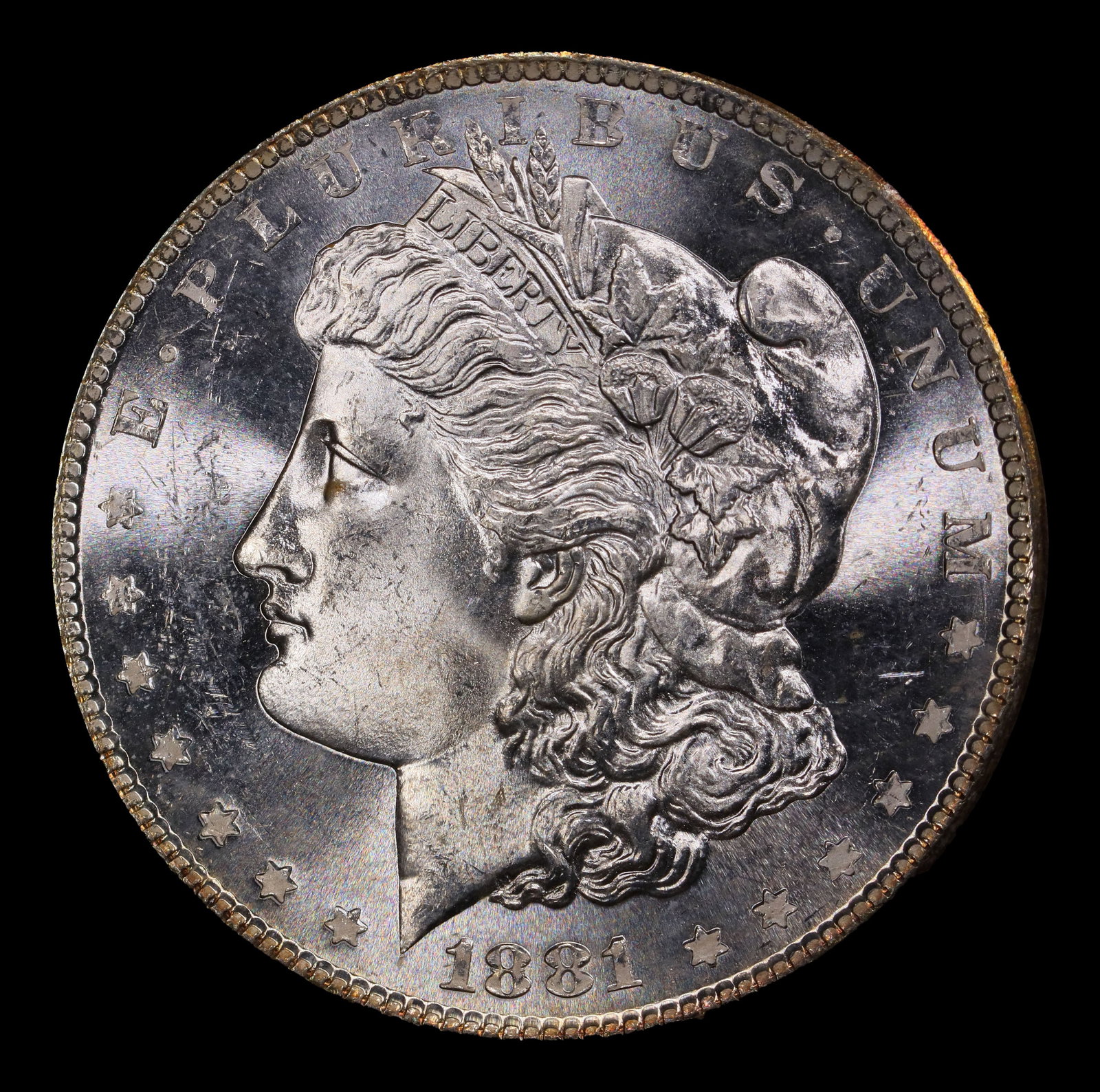 1881-s Morgan Dollar $1 Grades ms65 - 2