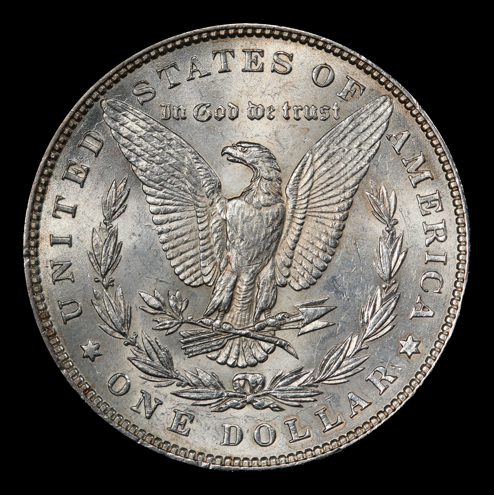 1882-p Morgan Dollar $1 Grades ms62 - 3
