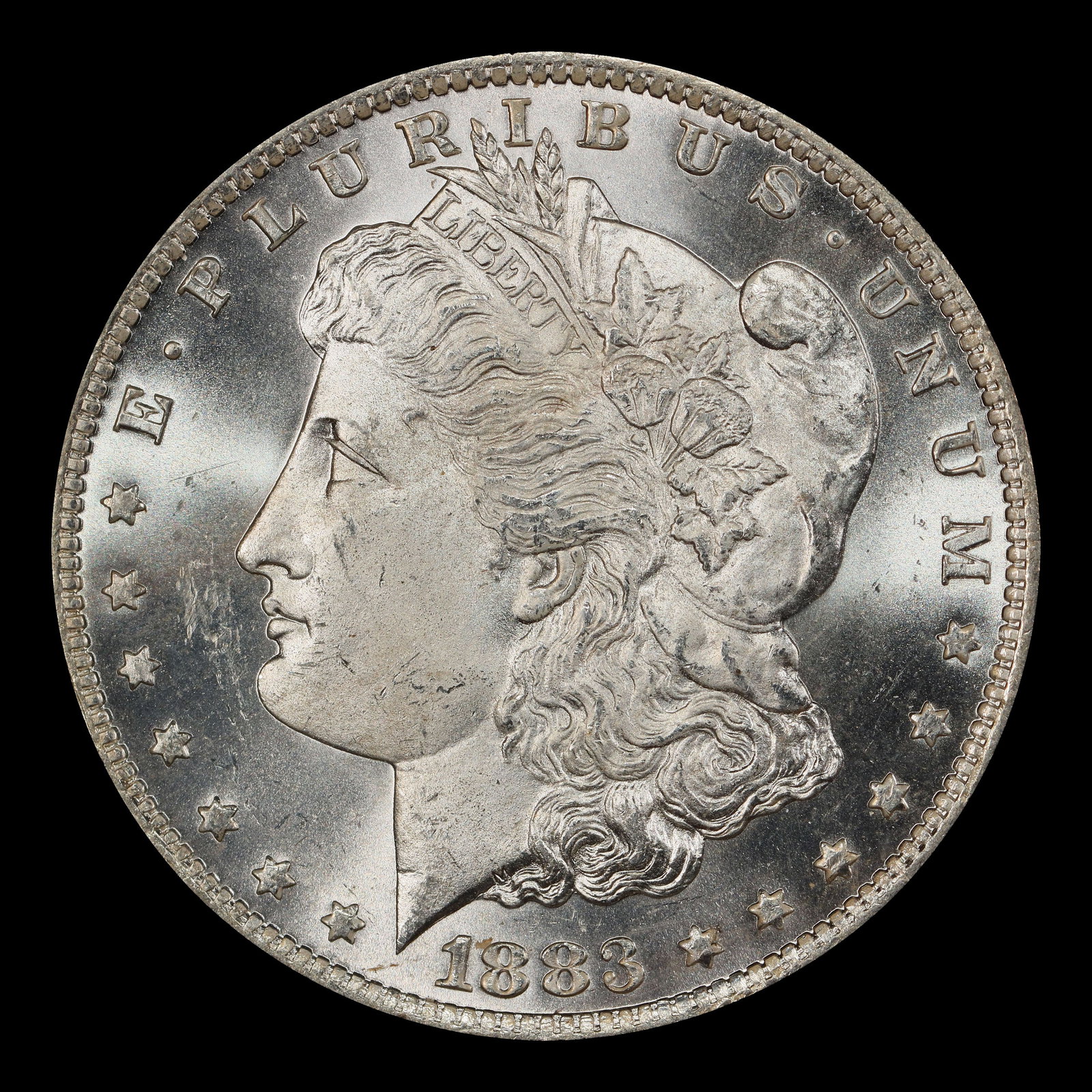 1883-o Morgan Dollar $1 Grades ms64 - 2
