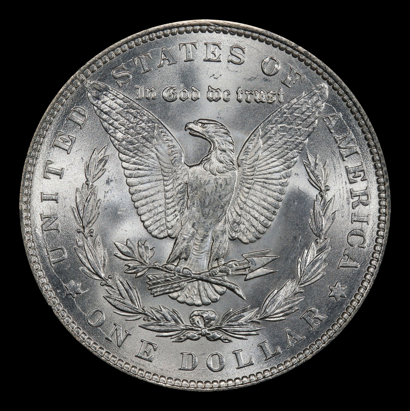 1883-p Morgan Dollar $1 Grades ms65 - 3