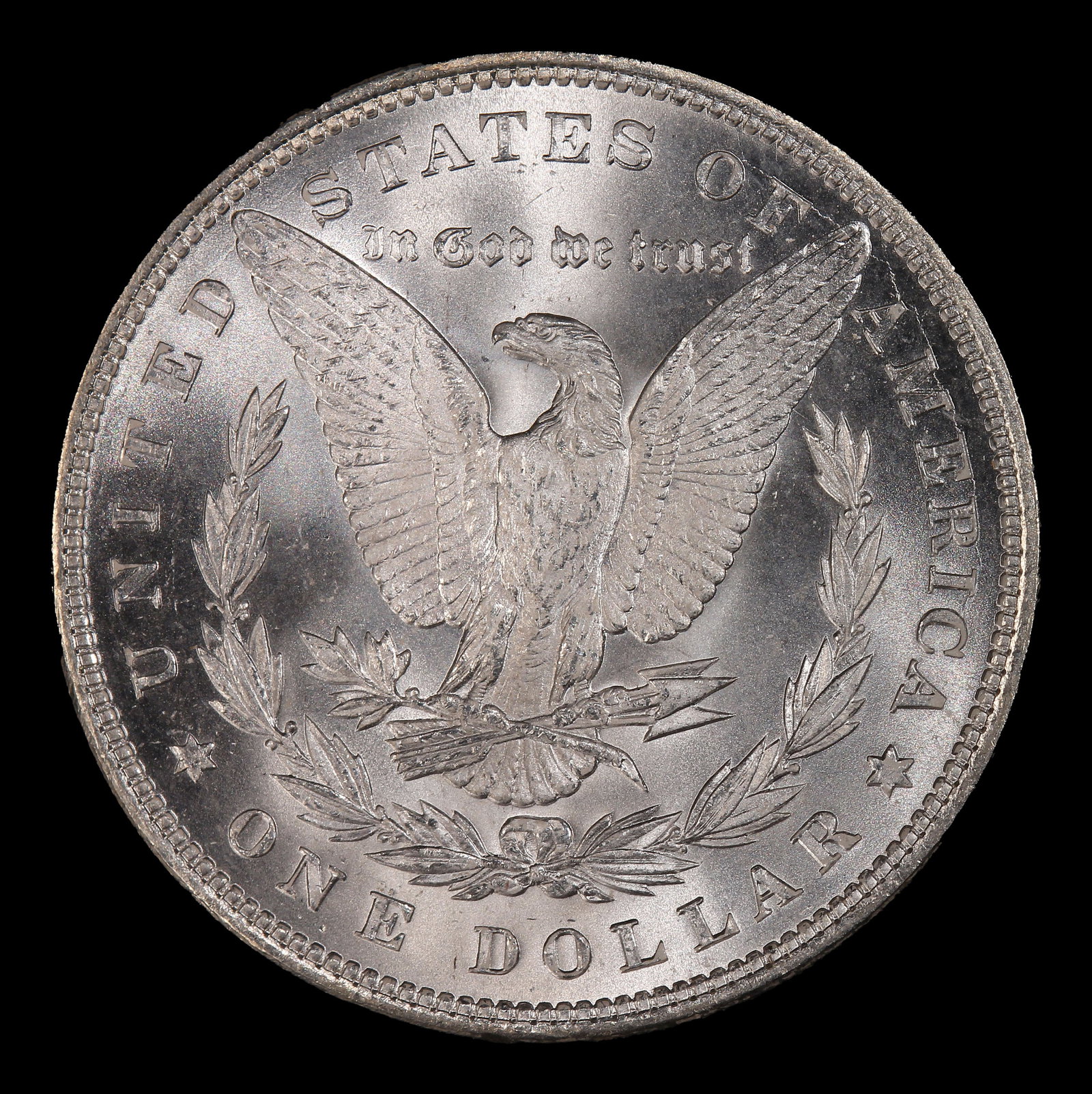 1883-p Morgan Dollar $1 ms66+ SEGS - 3
