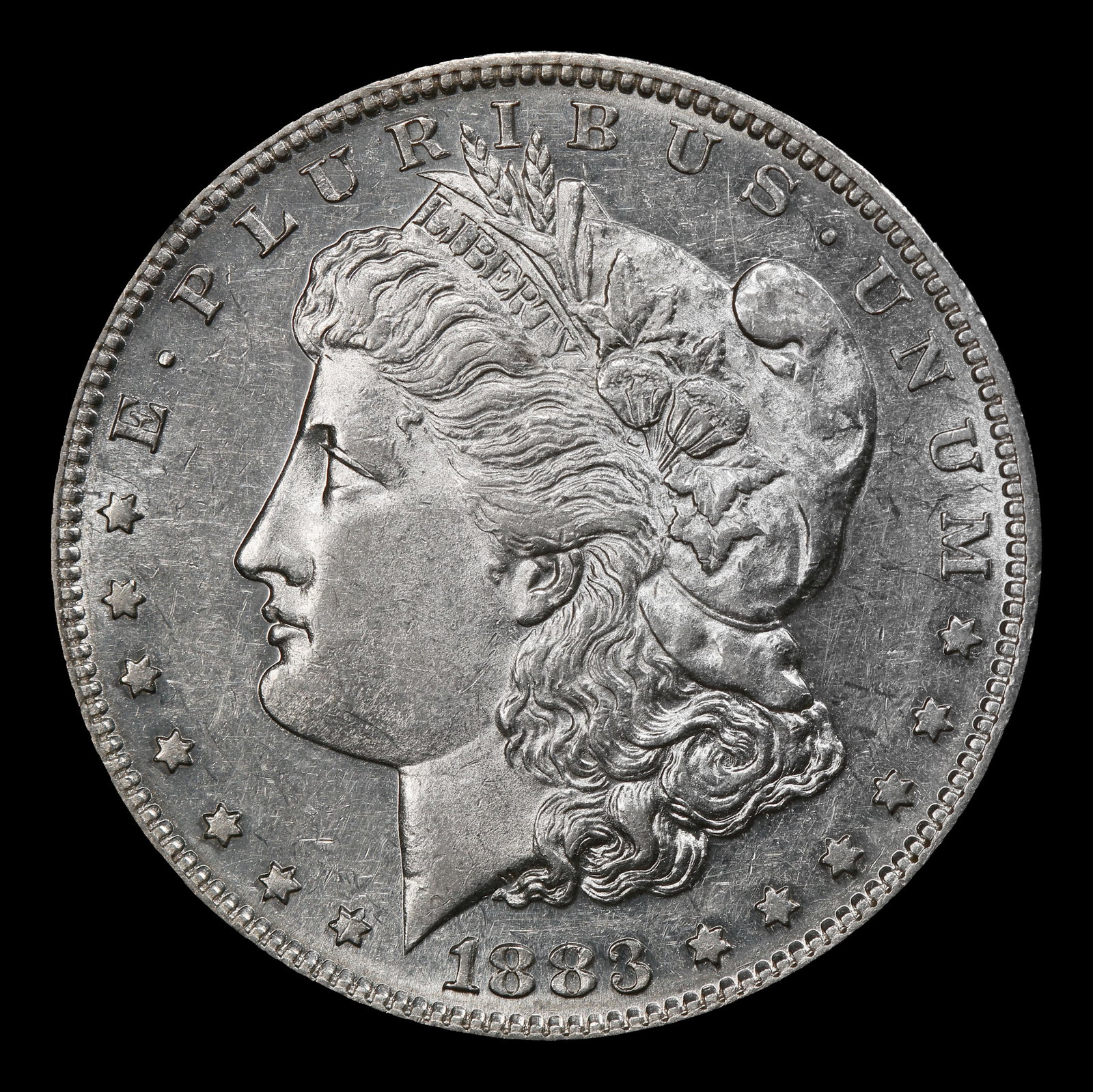 1883-s Morgan Dollar $1 au58 SEGS - 2