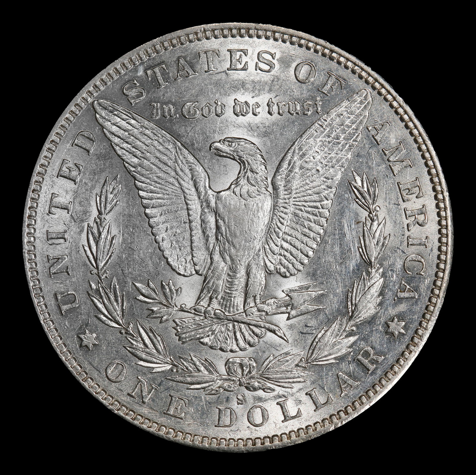 1883-s Morgan Dollar $1 au58 SEGS - 3