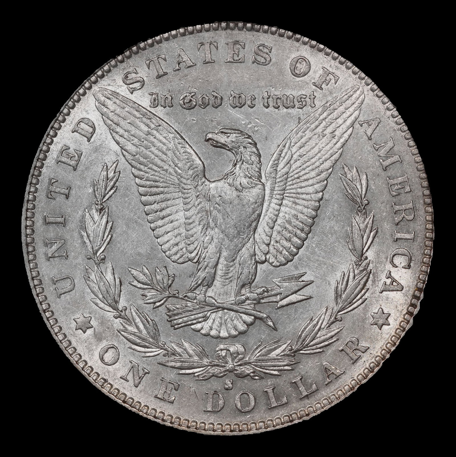 1883-s Morgan Dollar $1 au58 SEGS - 3