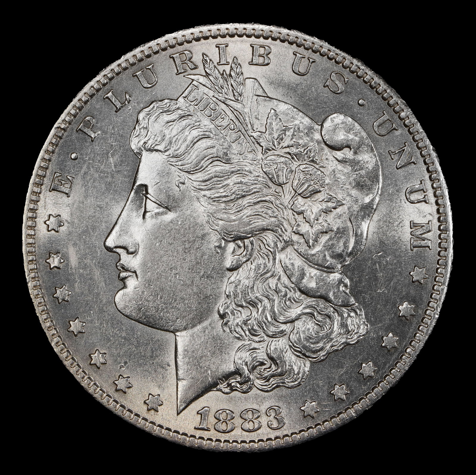 1883-s Morgan Dollar $1 ms62 USCG - 2