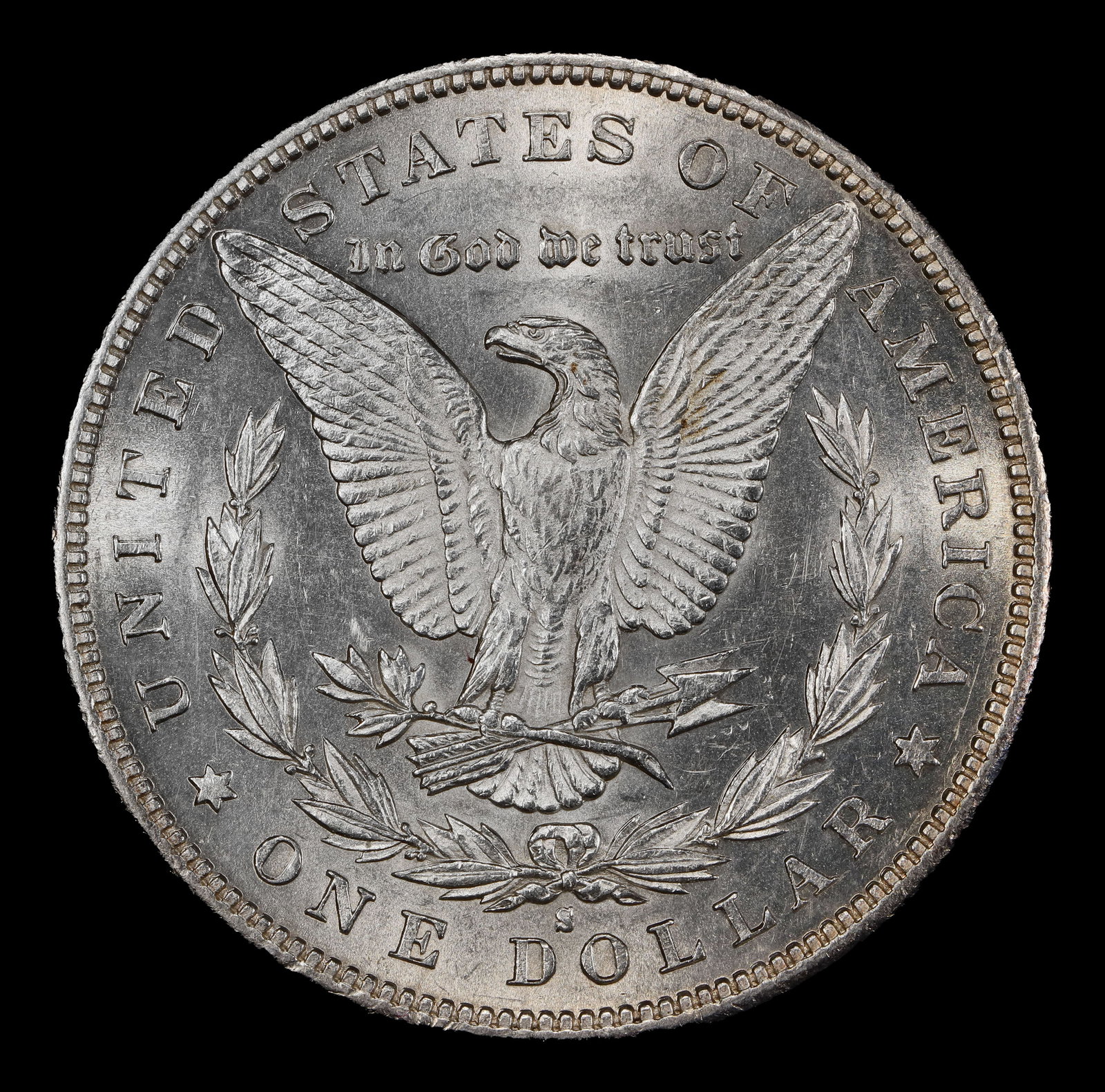 1883-s Morgan Dollar $1 ms62 USCG - 3
