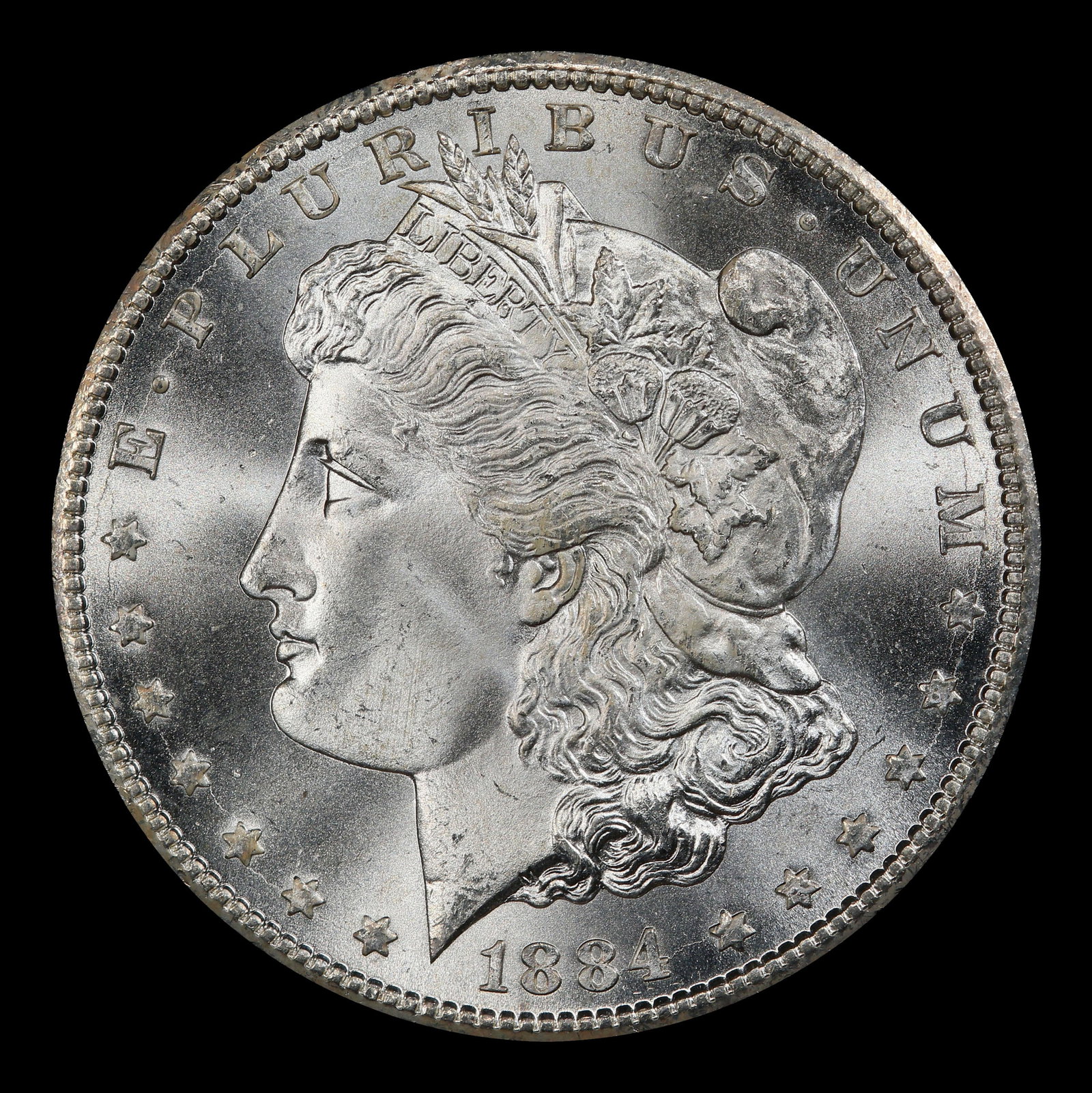 1884-cc Morgan Dollar Near Top Pop $1 ms67+ SEGS - 2