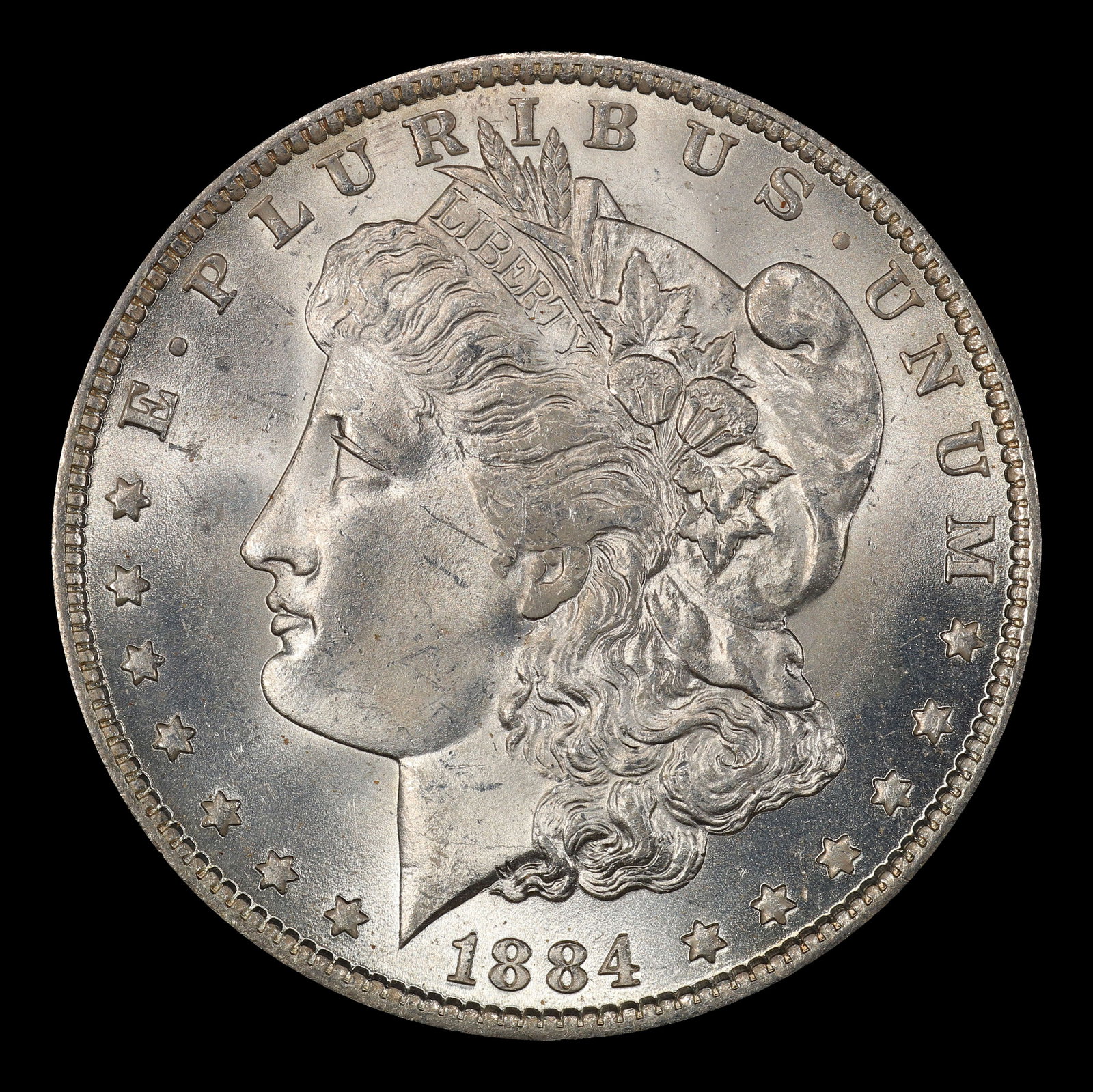 1884-o Morgan Dollar $1 Grades ms65 - 2