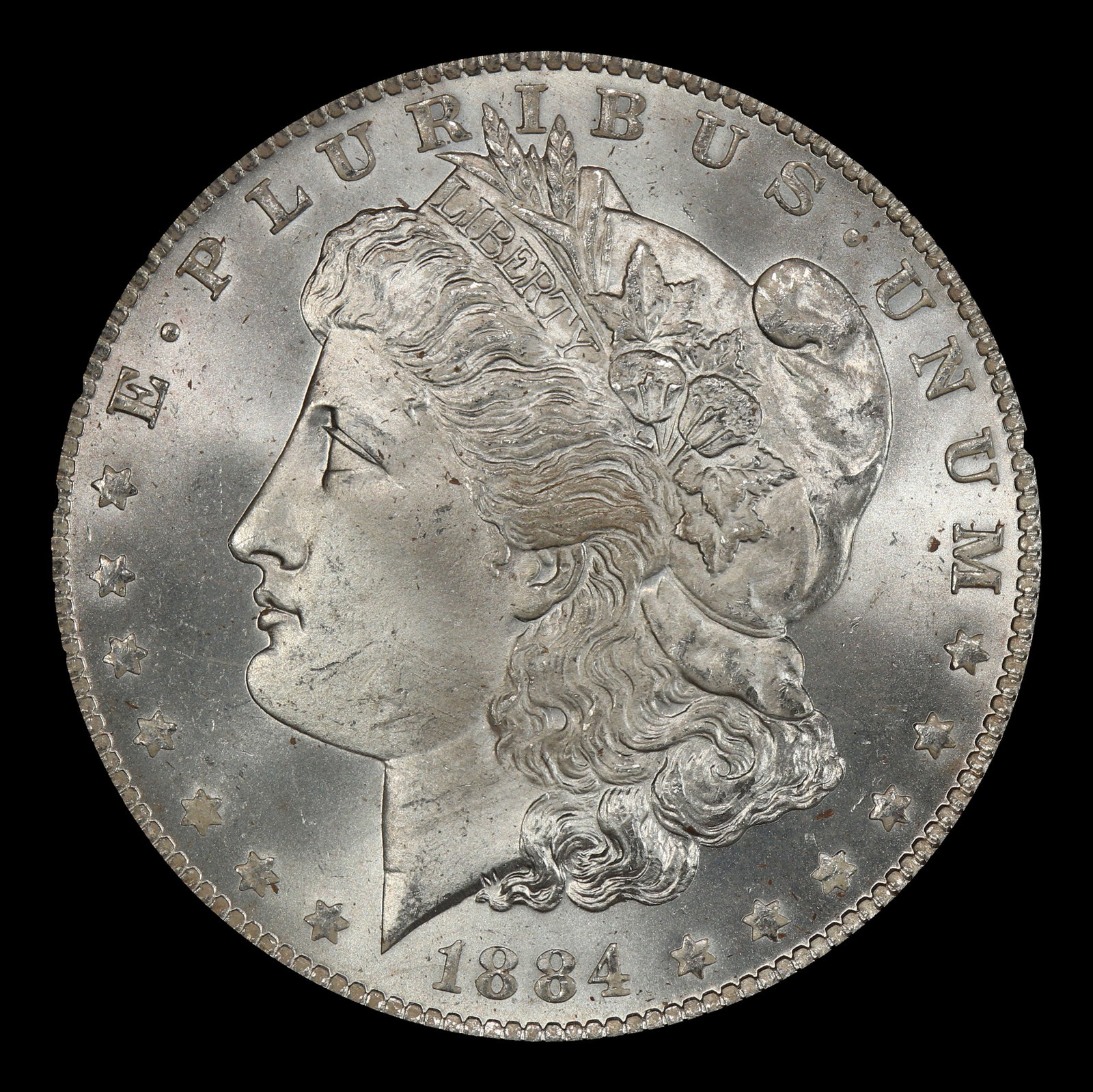 1884-o Morgan Dollar $1 Grades ms66 - 2