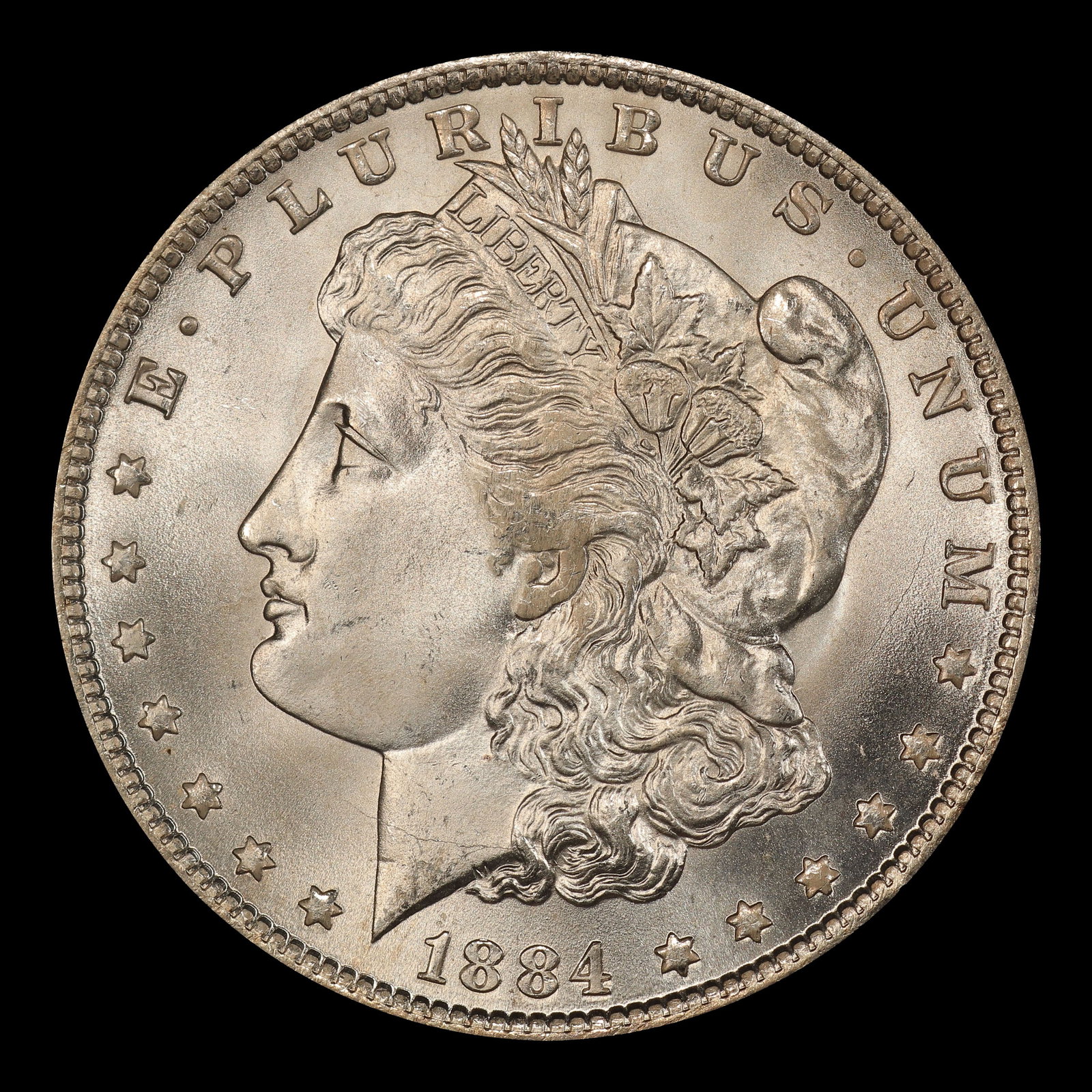 1884-o Morgan Dollar $1 Grades ms66 - 2