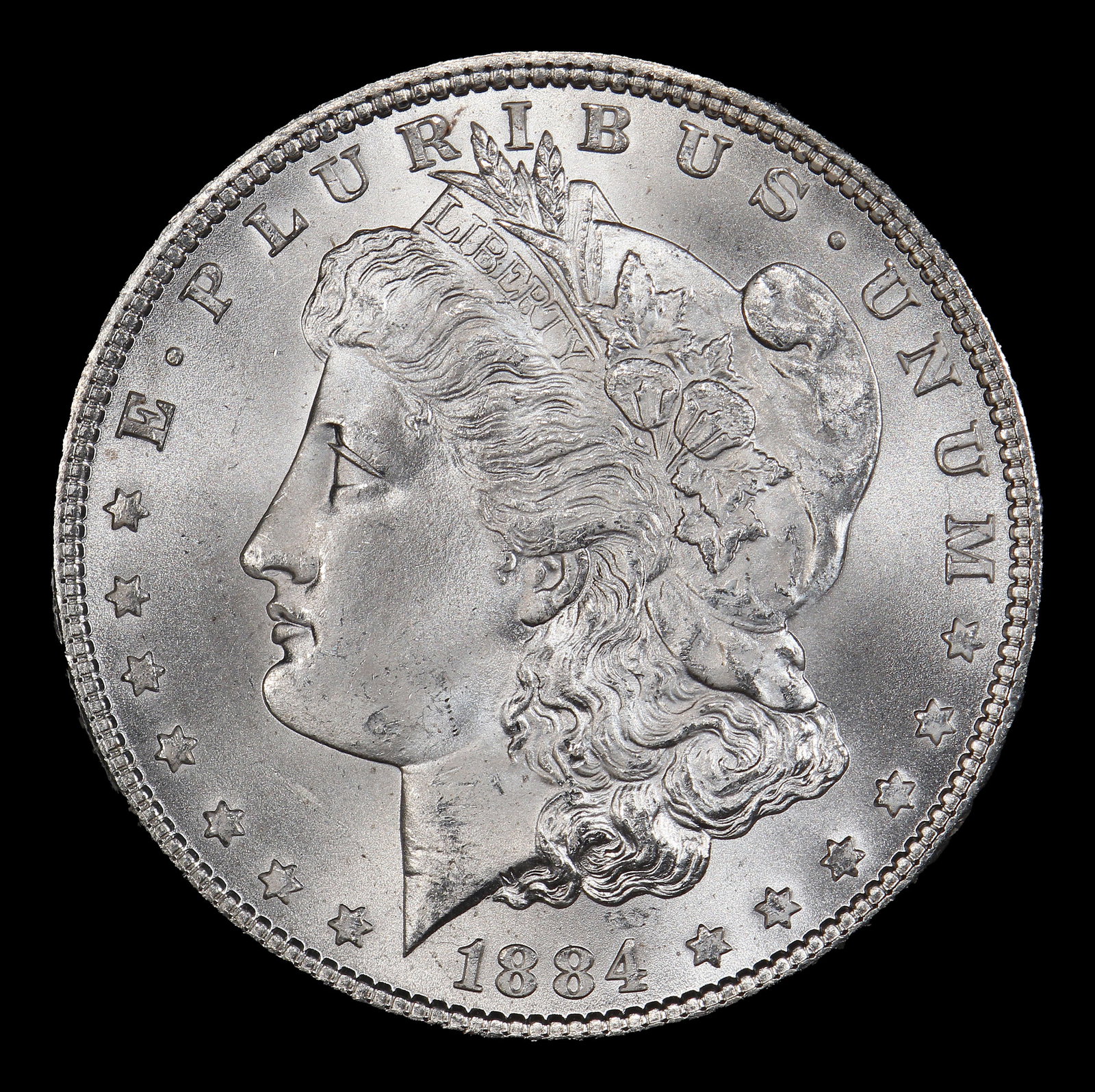 1884-p Morgan Dollar $1 ms66+ SEGS - 2