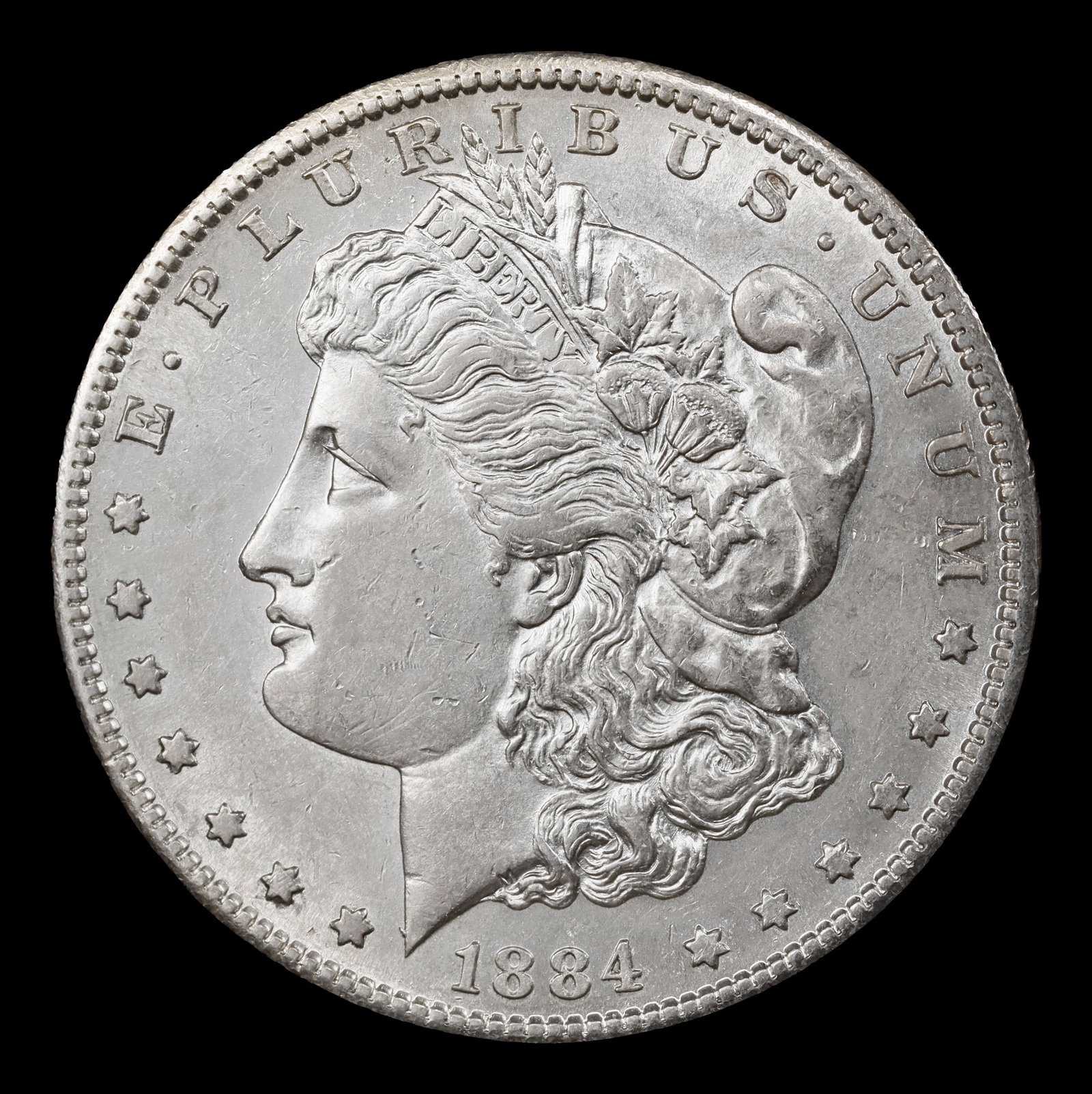 1884-s Morgan Dollar $1 au58 SEGS - 2