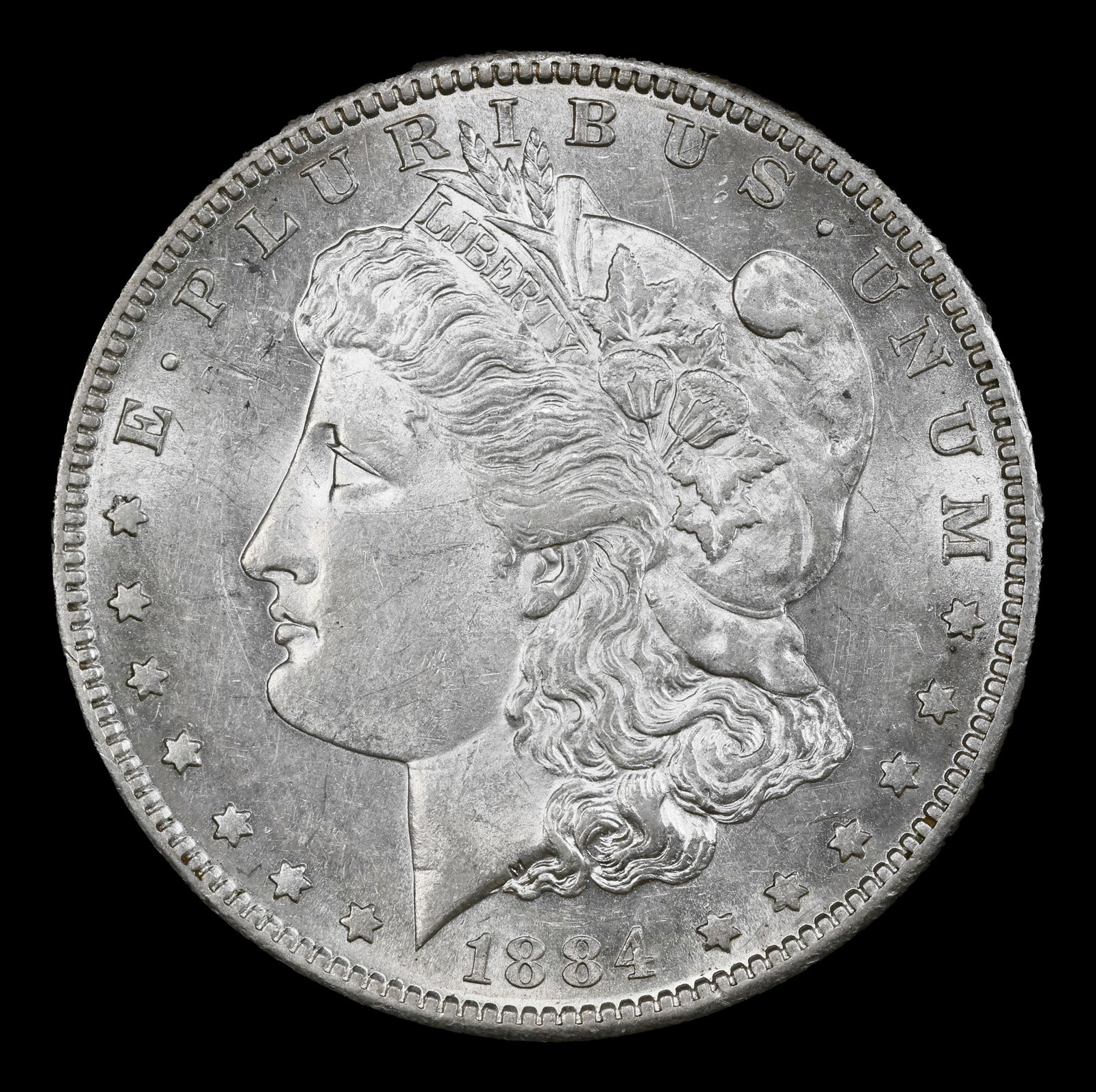 1884-s Morgan Dollar $1 ms62 USCG - 2