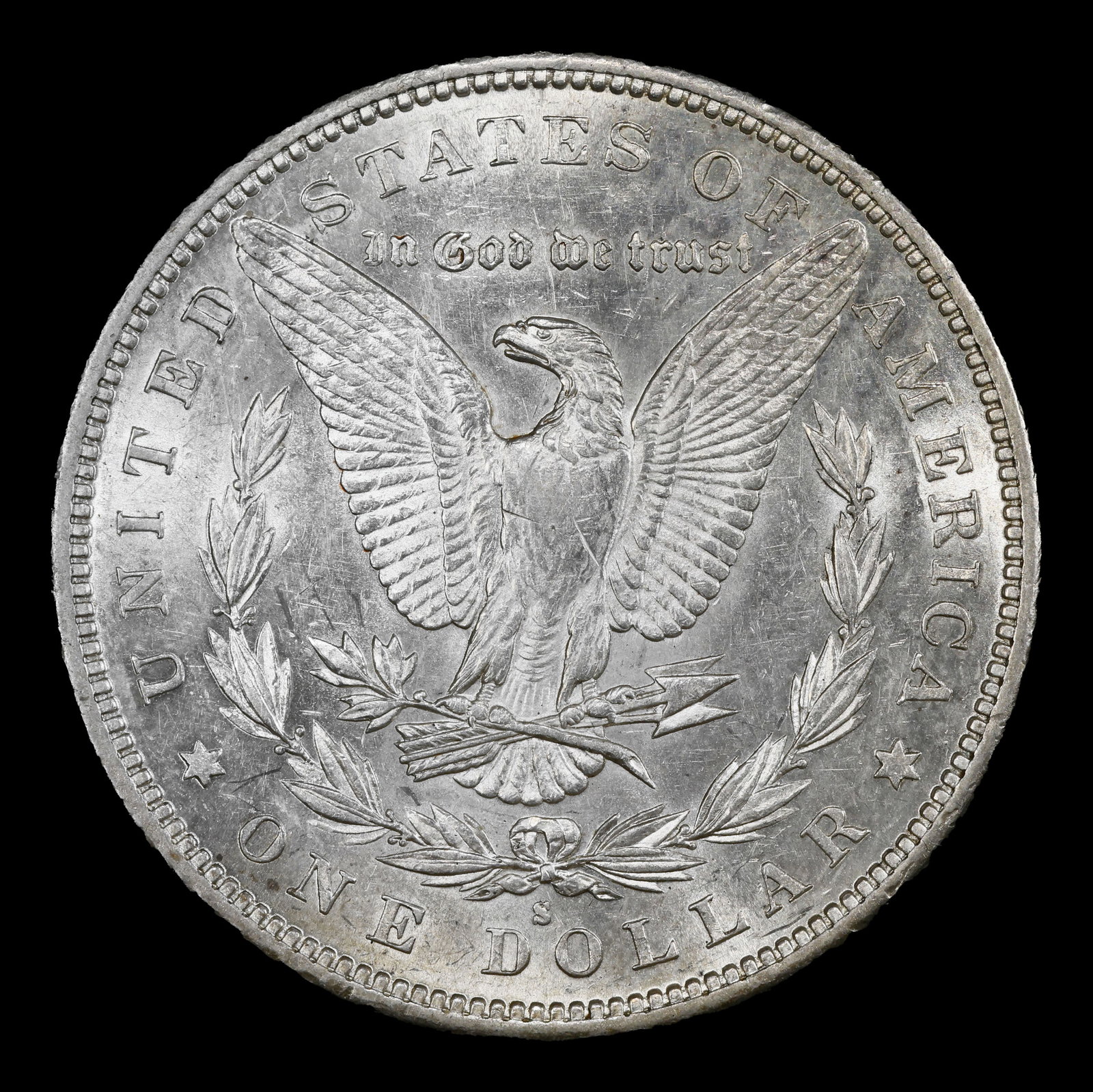 1884-s Morgan Dollar $1 ms62 USCG - 3