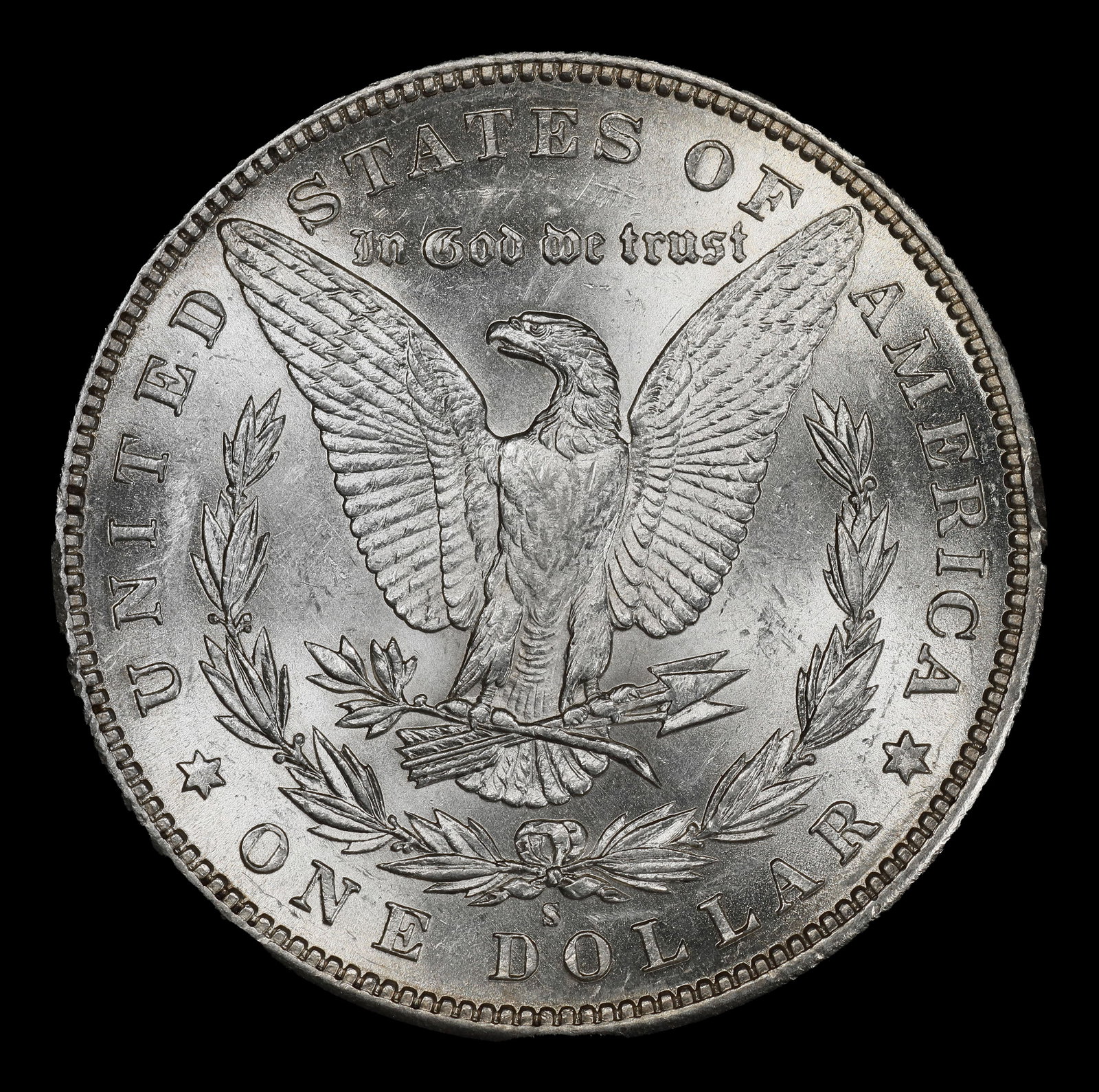 1884-s Morgan Dollar $1 ms62+ USCG - 3
