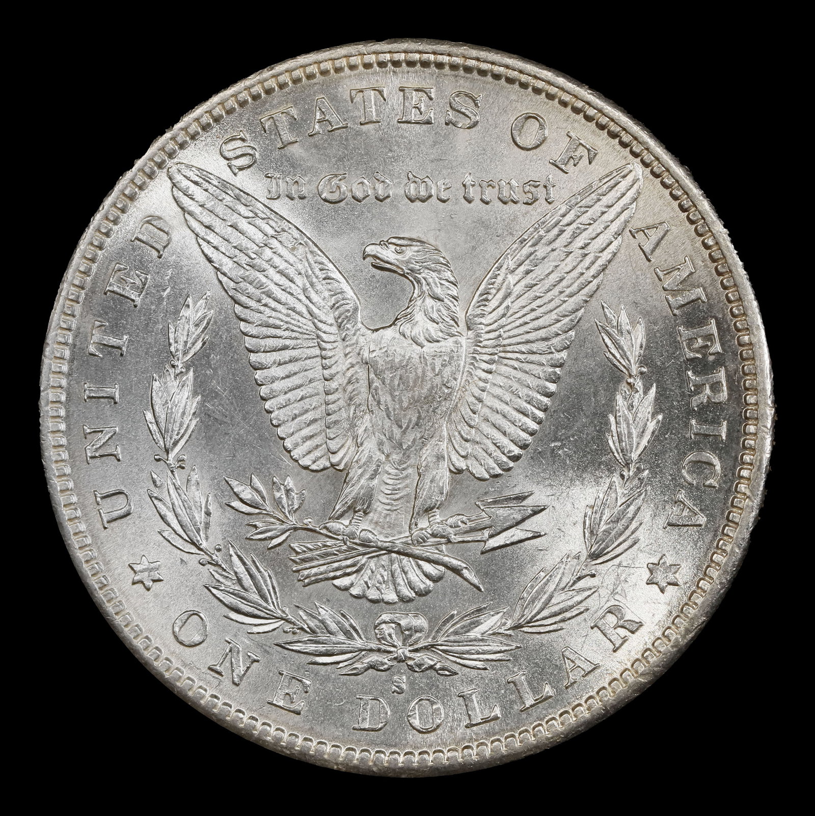 1884-s Morgan Dollar $1 ms62+ USCG - 3
