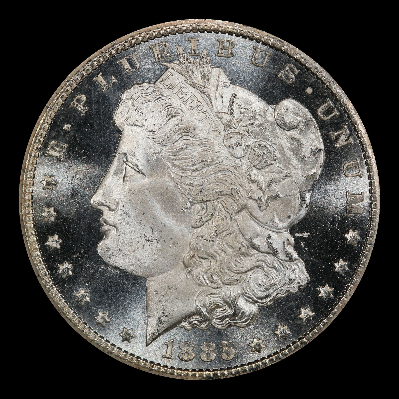 1885-cc Morgan Dollar Near Top Pop $1 ms66 dmpl SEGS - 2