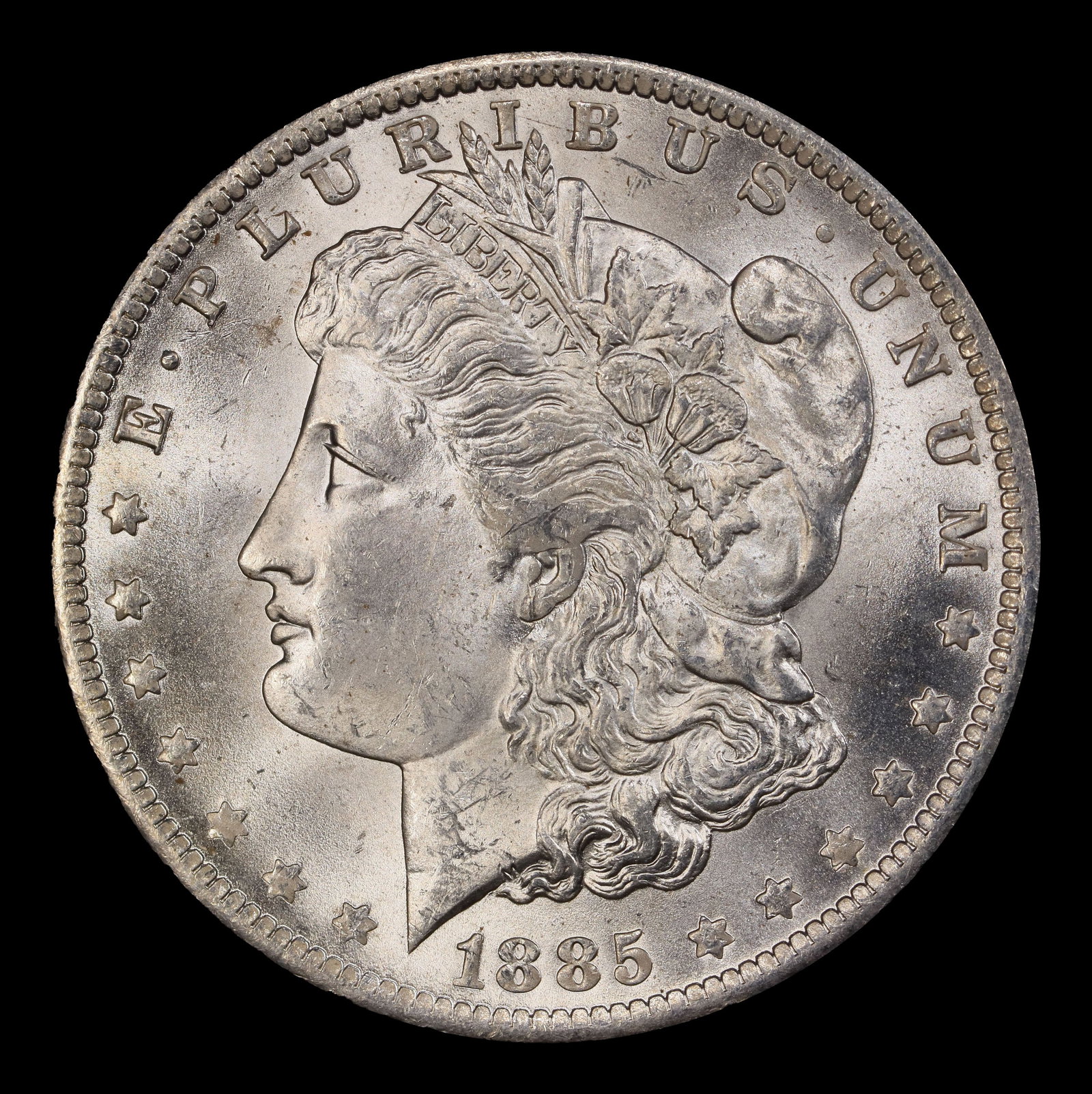 1885-o Morgan Dollar $1 Grades ms64 - 2