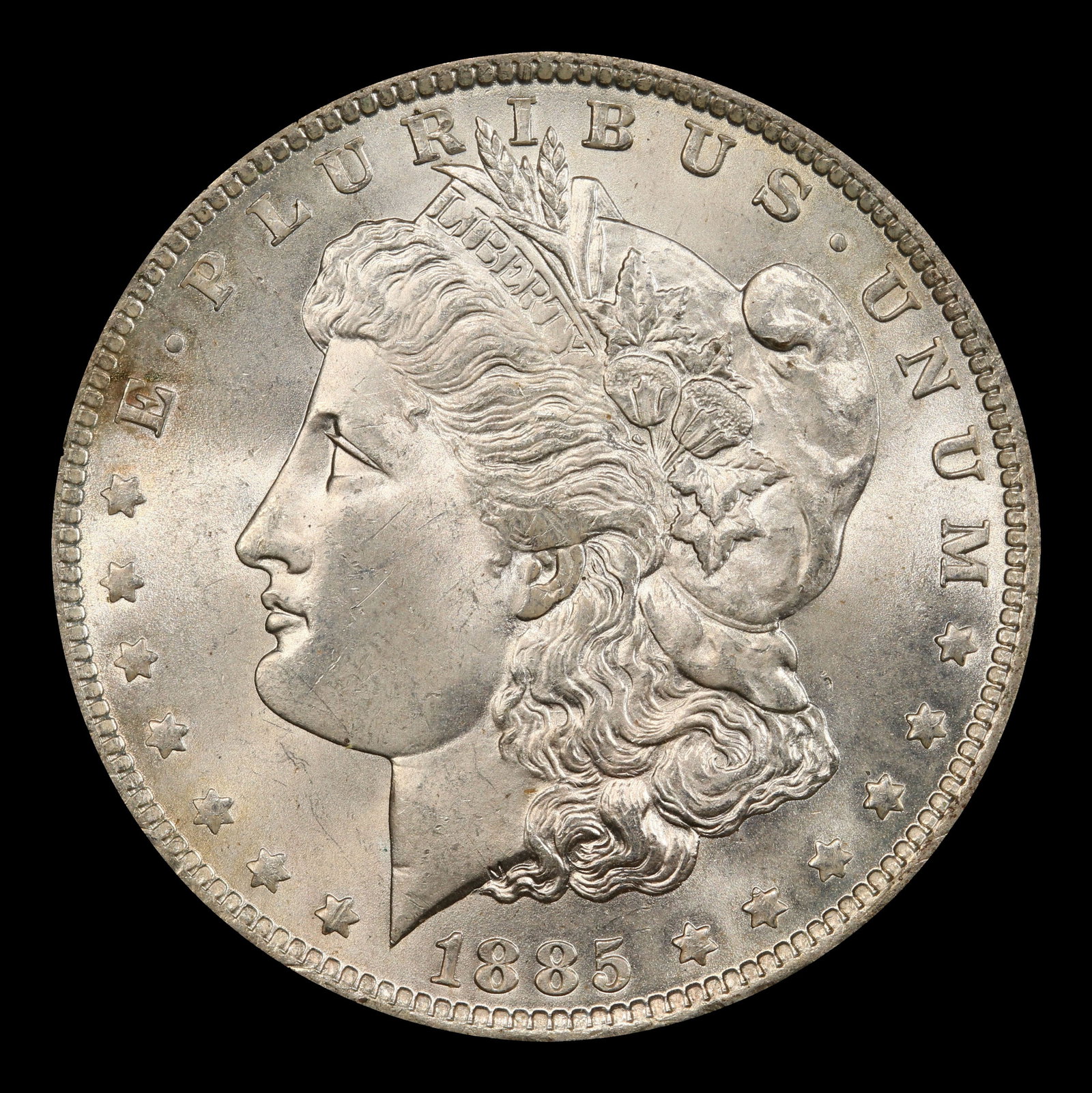 1885-o Morgan Dollar $1 Grades ms65+ - 2