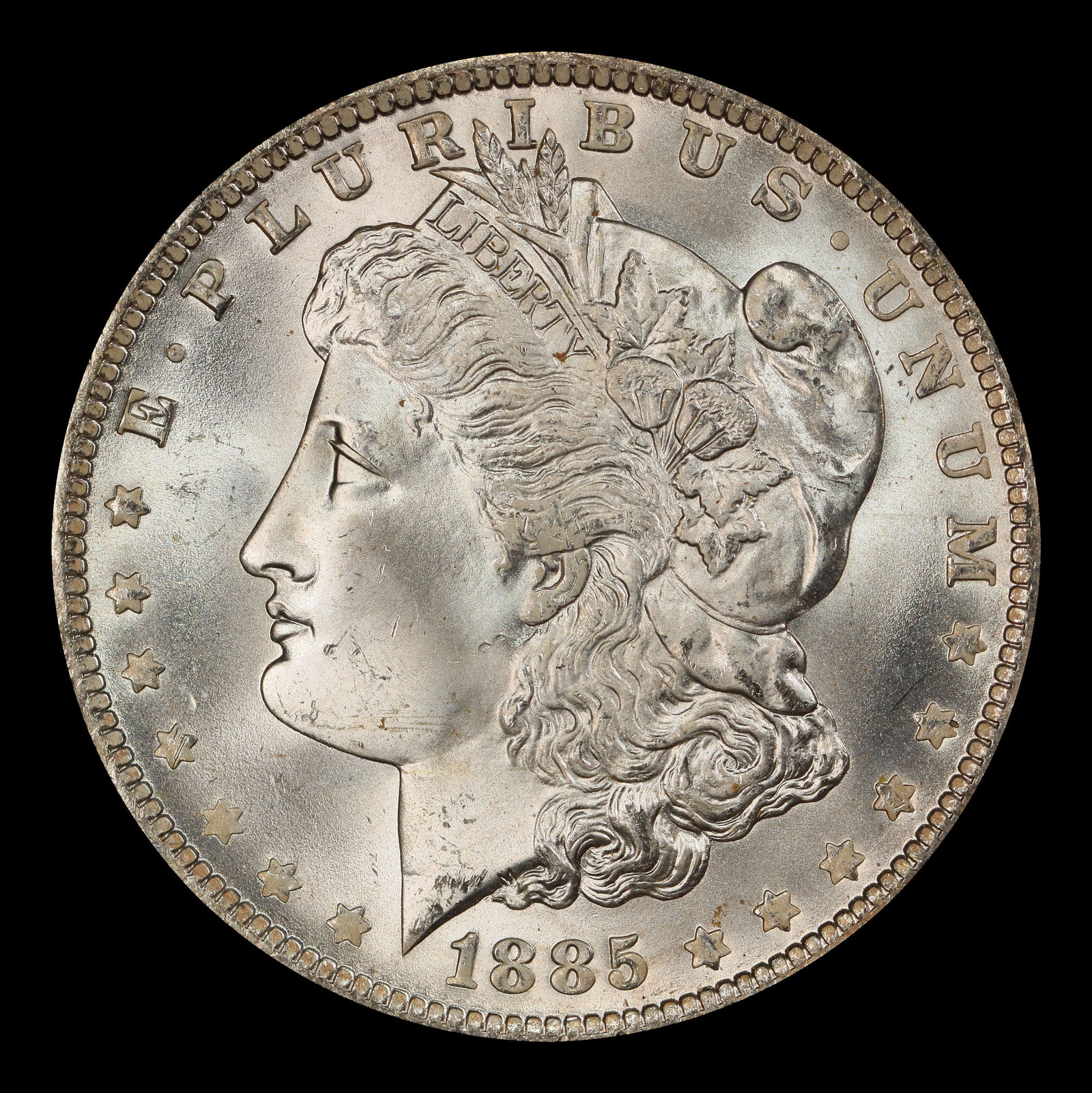 1885-o Morgan Dollar $1 Grades ms66 - 2