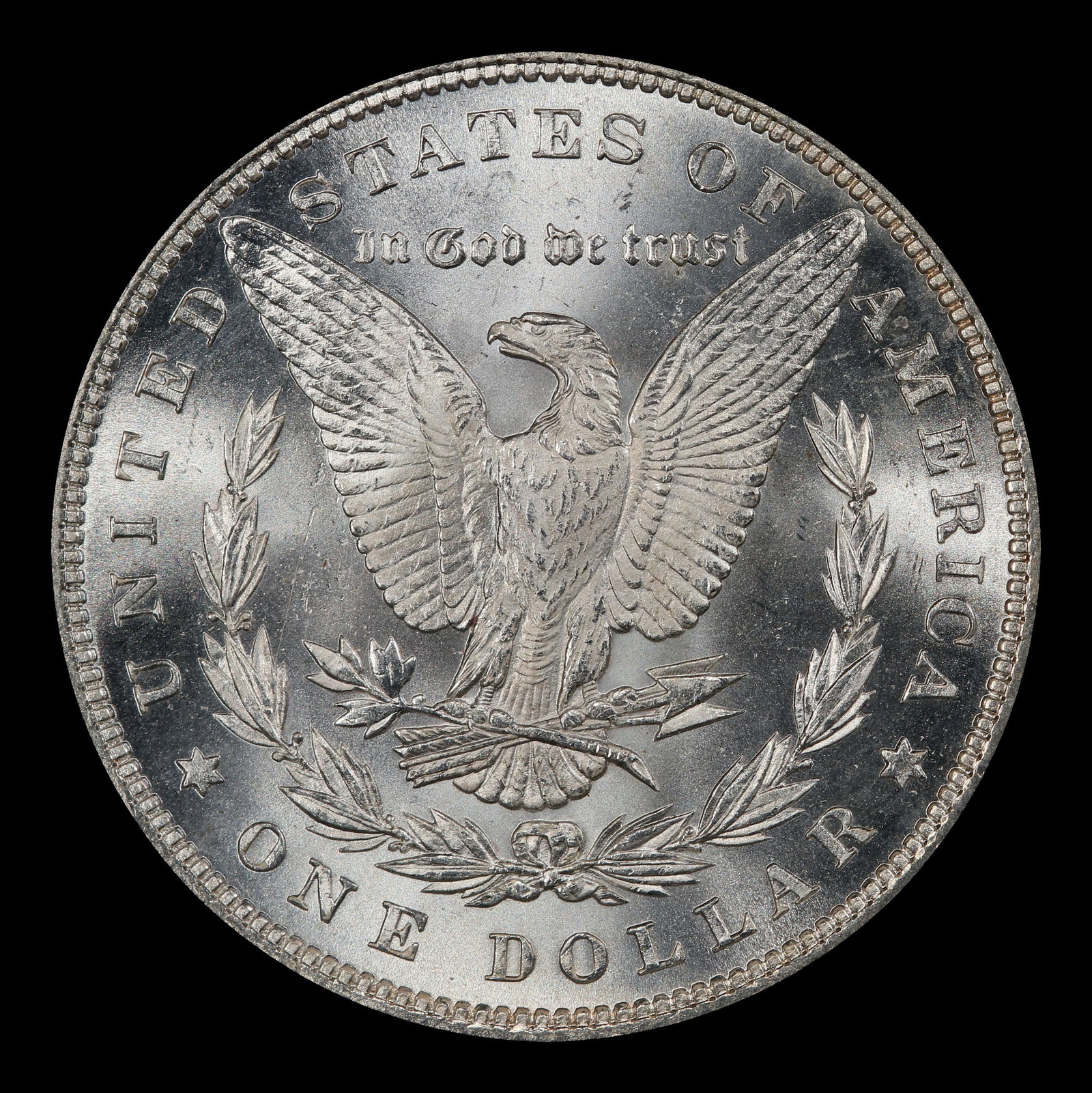1885-p Morgan Dollar $1 ms66+ SEGS - 3