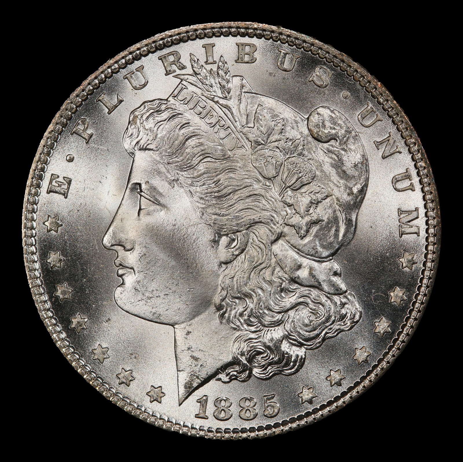 1885-p Morgan Dollar $1 ms66+ SEGS - 2