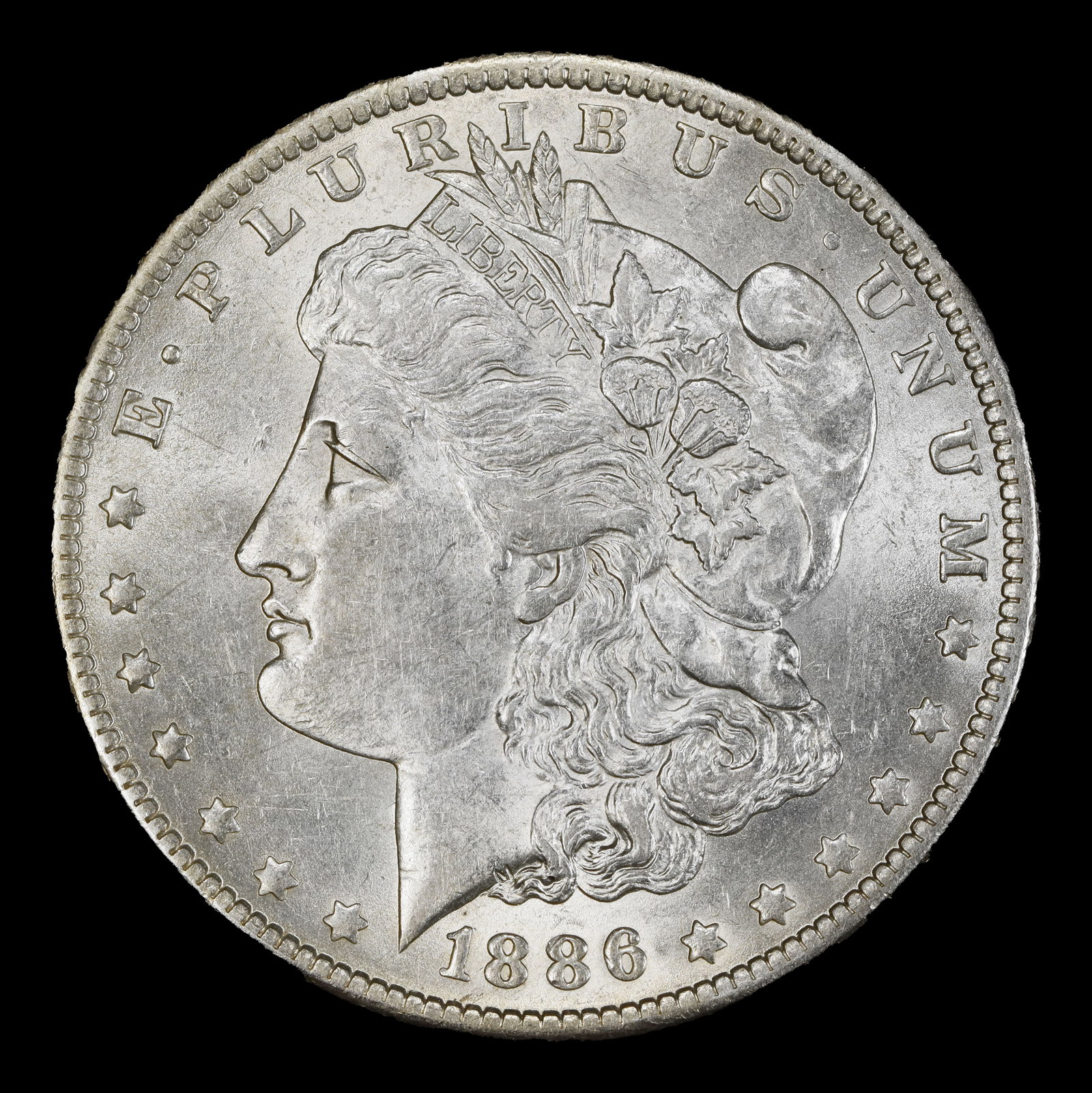 1886-o Morgan Dollar $1 ms62 USCG - 2