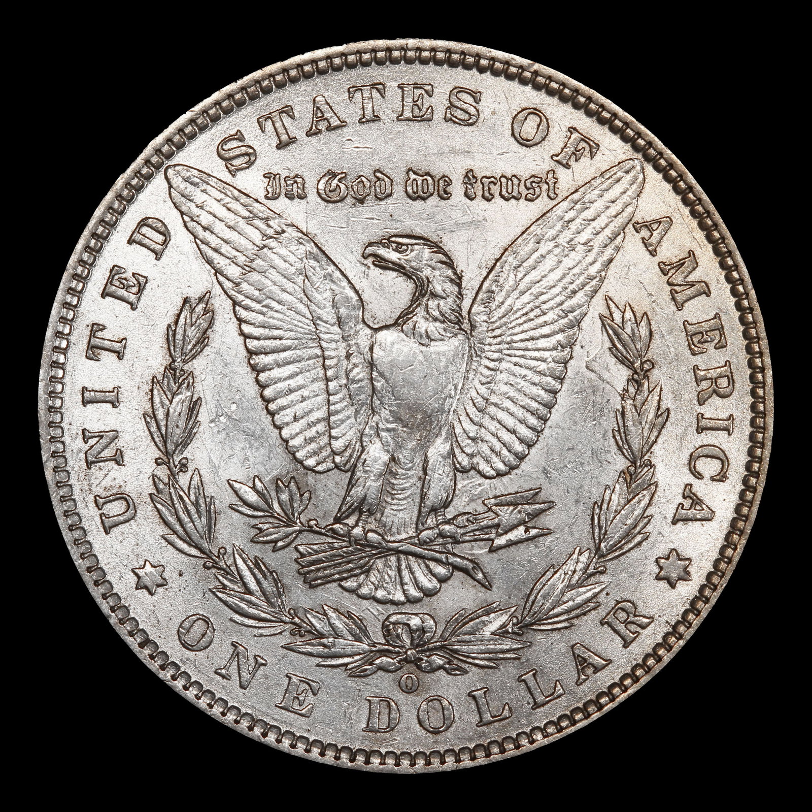 1886-o Morgan Dollar Vam-1A Top 100 WOW! 'E' On Rev $1 ms62+ USCG - 3
