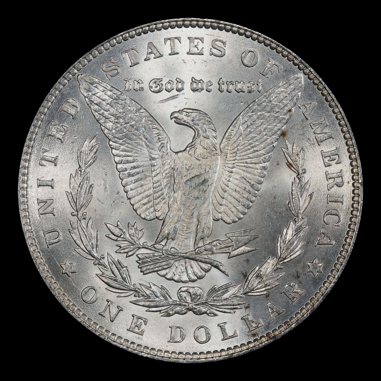 1886-p Morgan Dollar $1 Grades ms62+ - 3